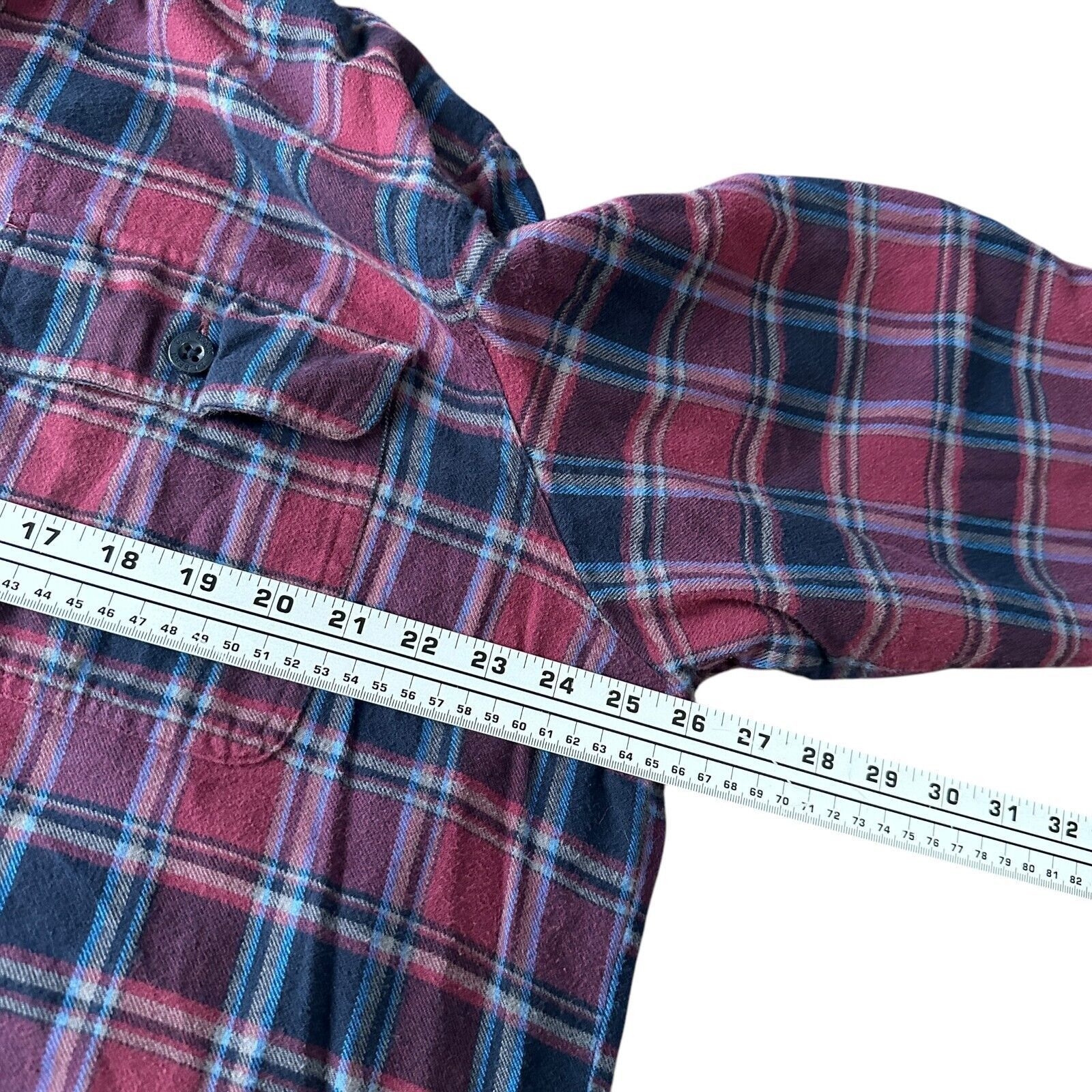 L.L. Bean LL Bean Flannel Shirt Men's XL Blue Red Plaid Button Up Size US XL / EU 56 / 4 - 8 Thumbnail