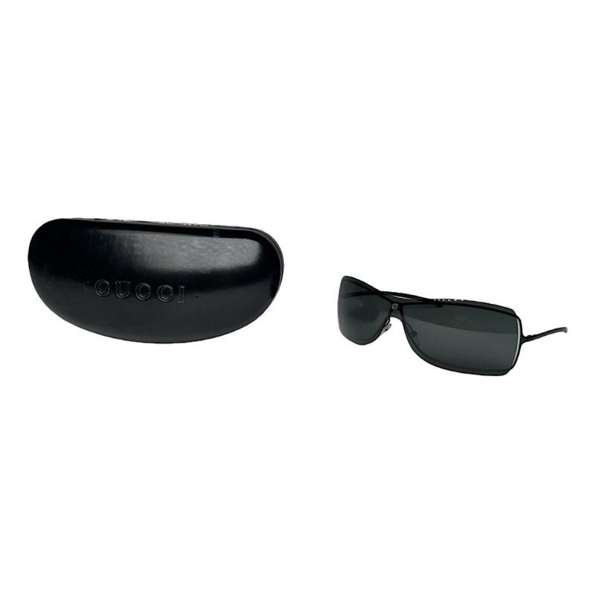 Gucci Anthracite Metal Sunglasses Size ONE SIZE - 1 Thumbnail