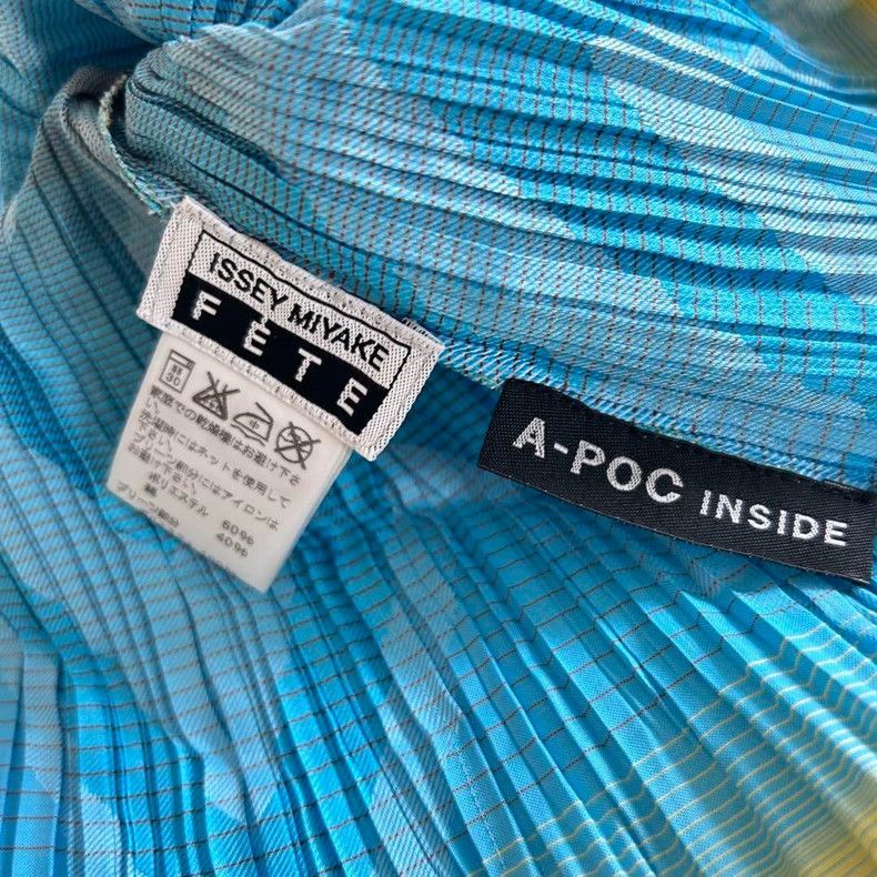 Issey Miyake issey miyake size:2 Rainbow pleated shirt Size XXS / US 00 / IT 34 - 6 Thumbnail