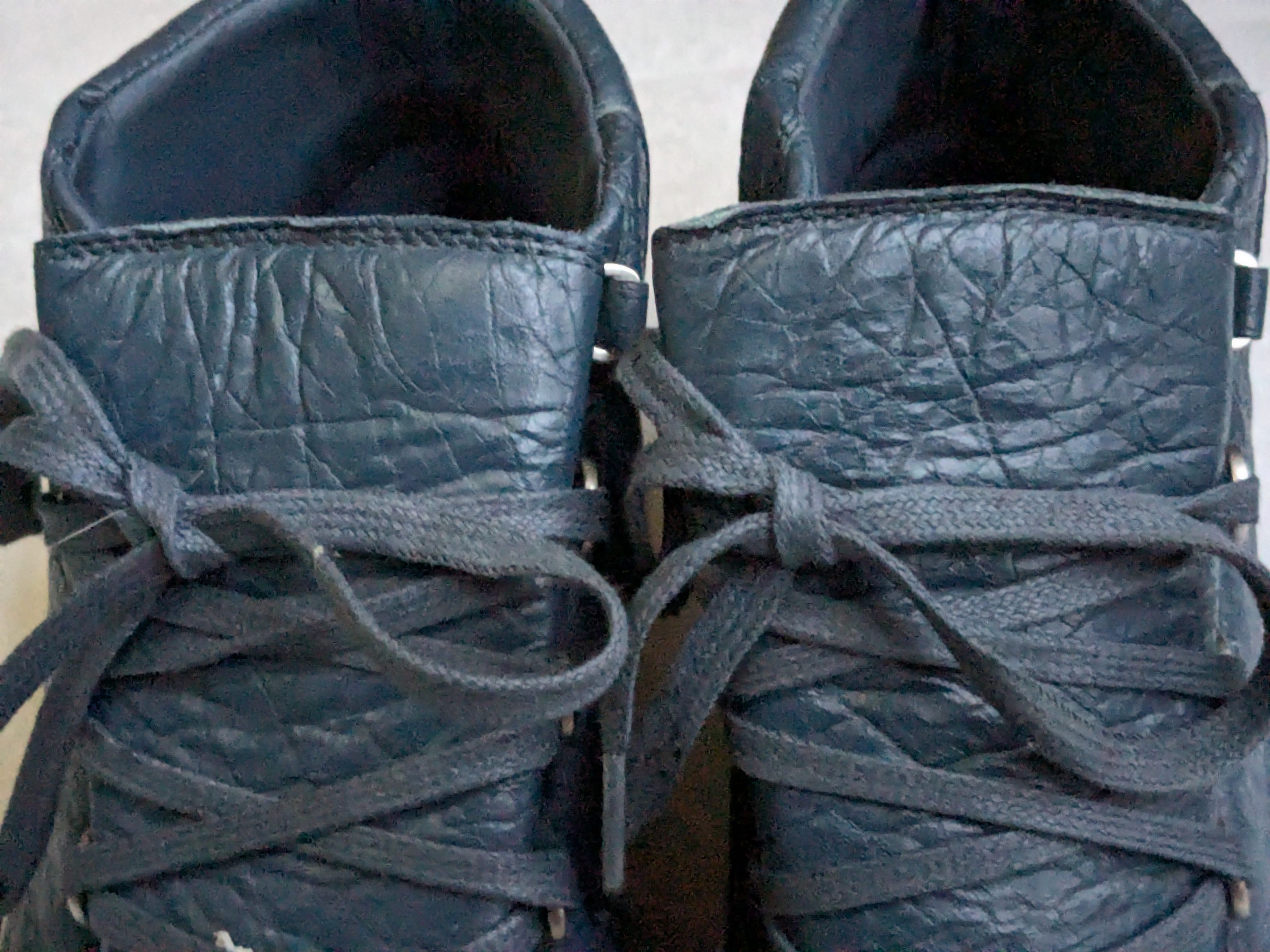 Balenciaga Balenciaga Arena Sneakers Blue 13 High Tops Leather Size US 13 / EU 46 - 3 Thumbnail