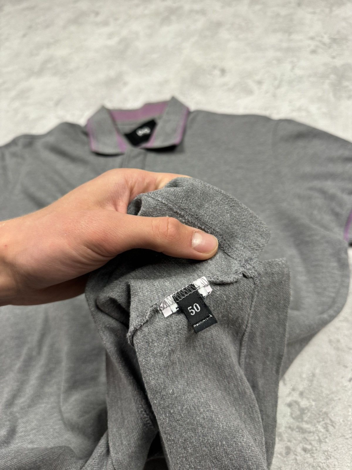 Dolce & Gabbana Dolce & Gabbana Gray Polo Shirt Size 50 Size US M / EU 48-50 / 2 - 10 Thumbnail