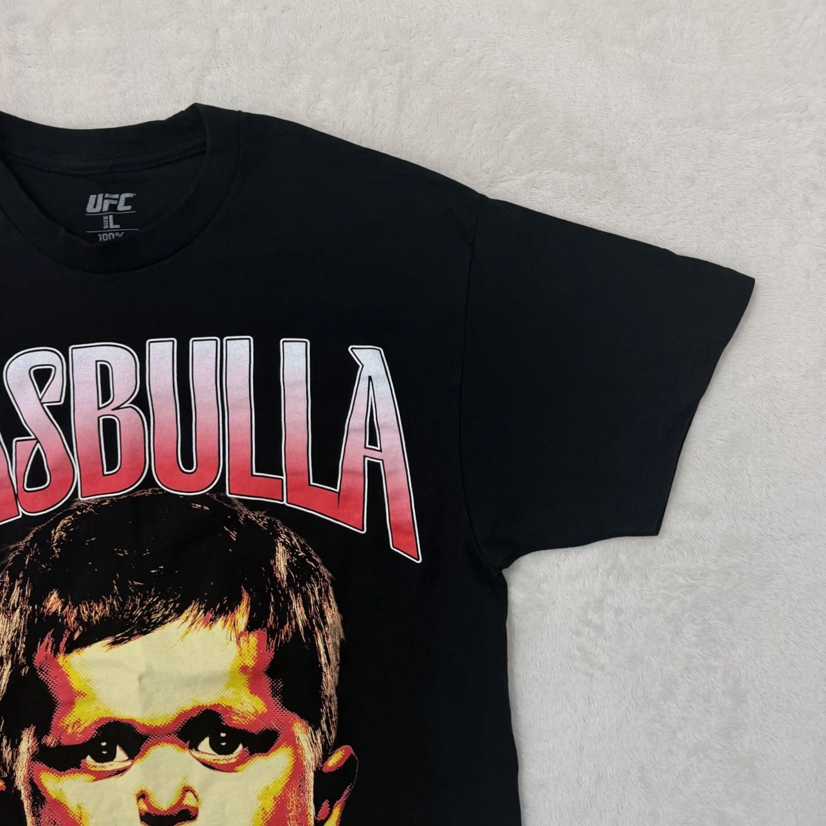 UFC UFC Hasbulla Magomedov Shirt Mens Large Black MMA Graphic Tee Vs Everybody Size US L / EU 52-54 / 3 - 3 Thumbnail