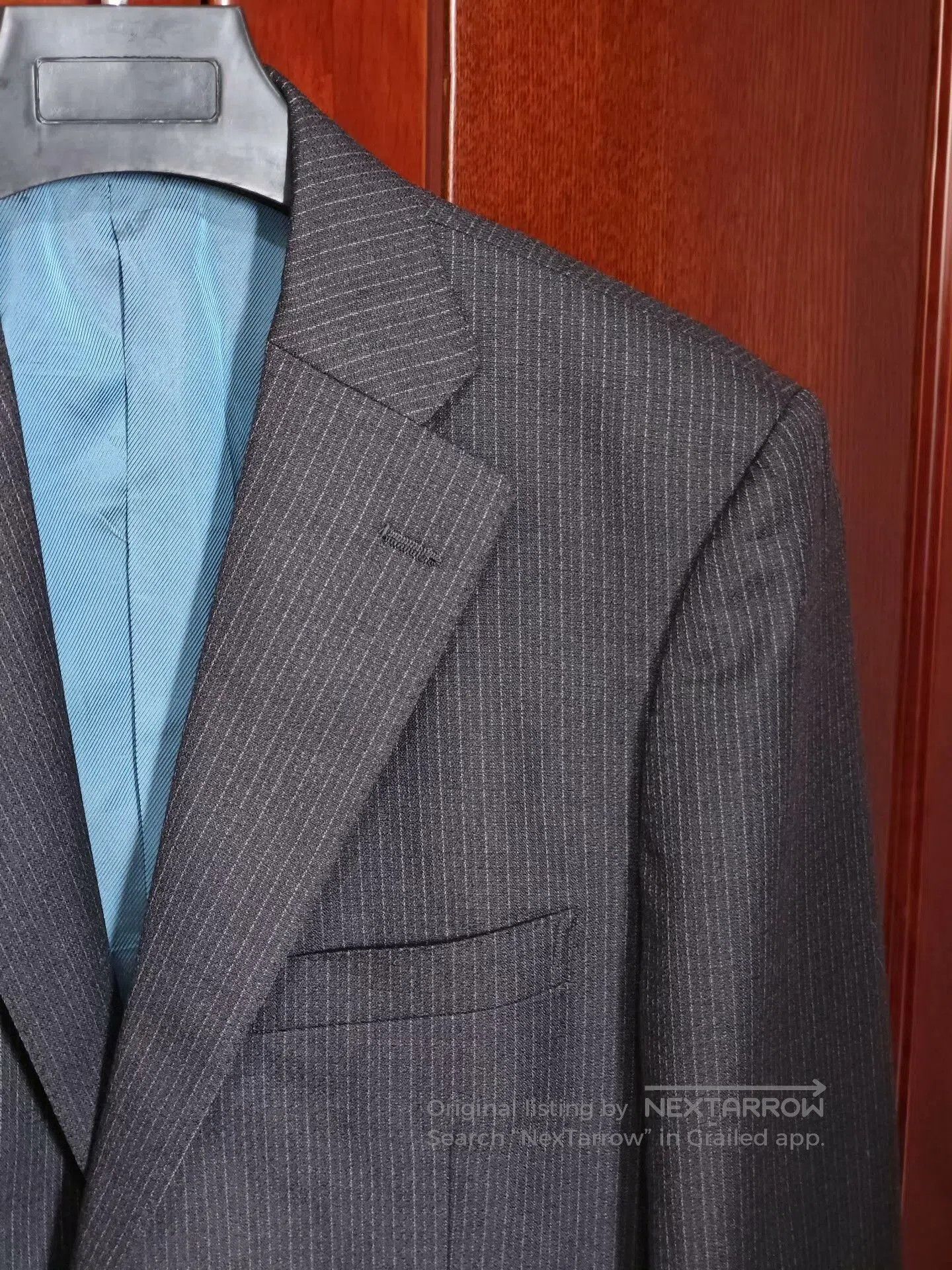 SCABAL Custom SCABAL Gray Wool Suit Jacket. Size US XL / EU 56 / 4 - 2 Thumbnail