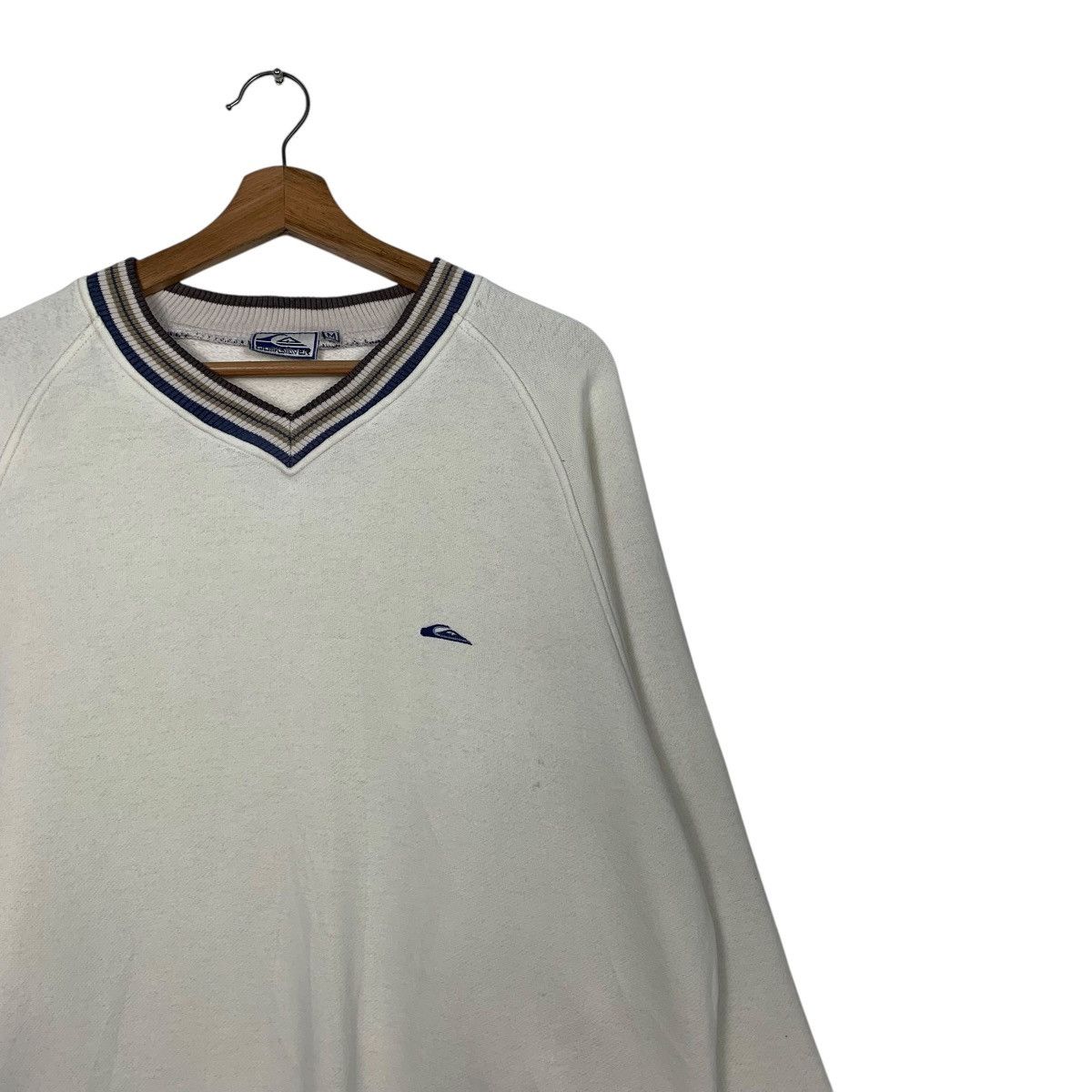 Quiksilver Vintage Quiksilver V-neck Sweatshirt Size US M / EU 48-50 / 2 - 5 Thumbnail