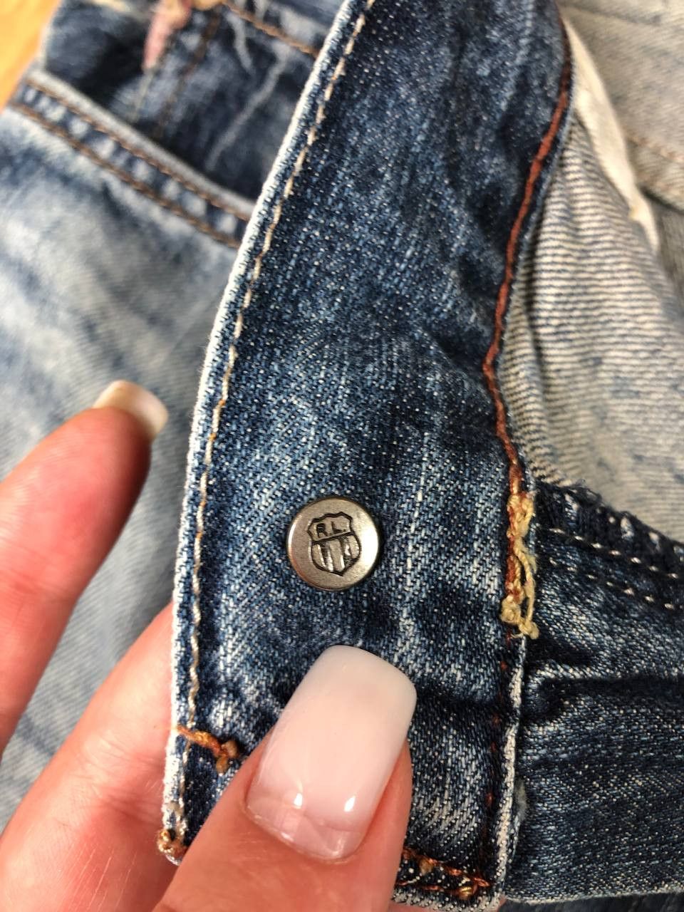 Polo Ralph Lauren mens jeans Polo Ralph Lauren Vintage Crazy Y2K denim Size US 29 - 10 Thumbnail