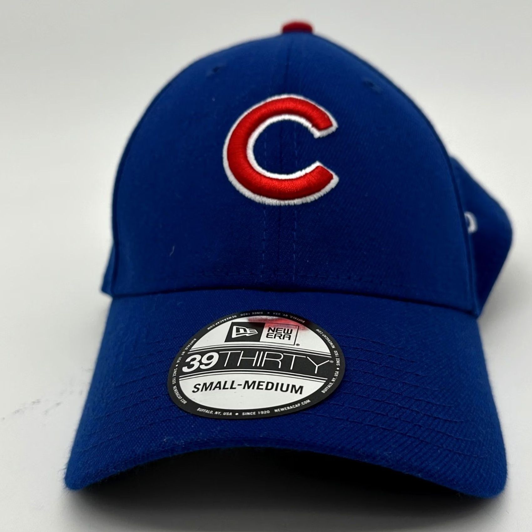 New Era New Era New York Chicago Hats Golf Mens Small-Medium Blue 39Thirty Classic Outdoor Cap Size ONE SIZE - 2 Thumbnail