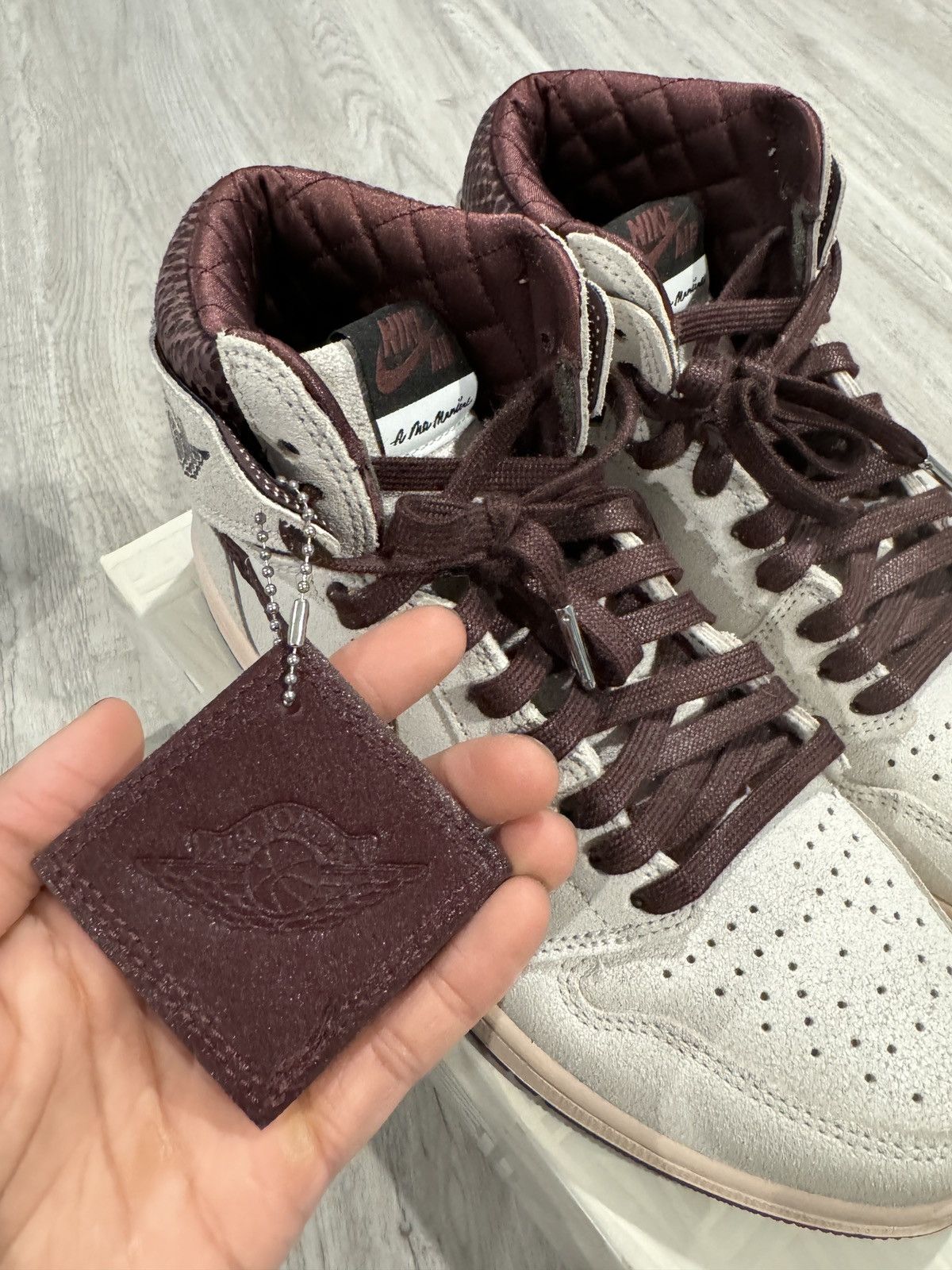 A Ma Maniere × Jordan Brand Jordan 1 A Ma Maníere Size US 9.5 / EU 42-43 - 8 Thumbnail