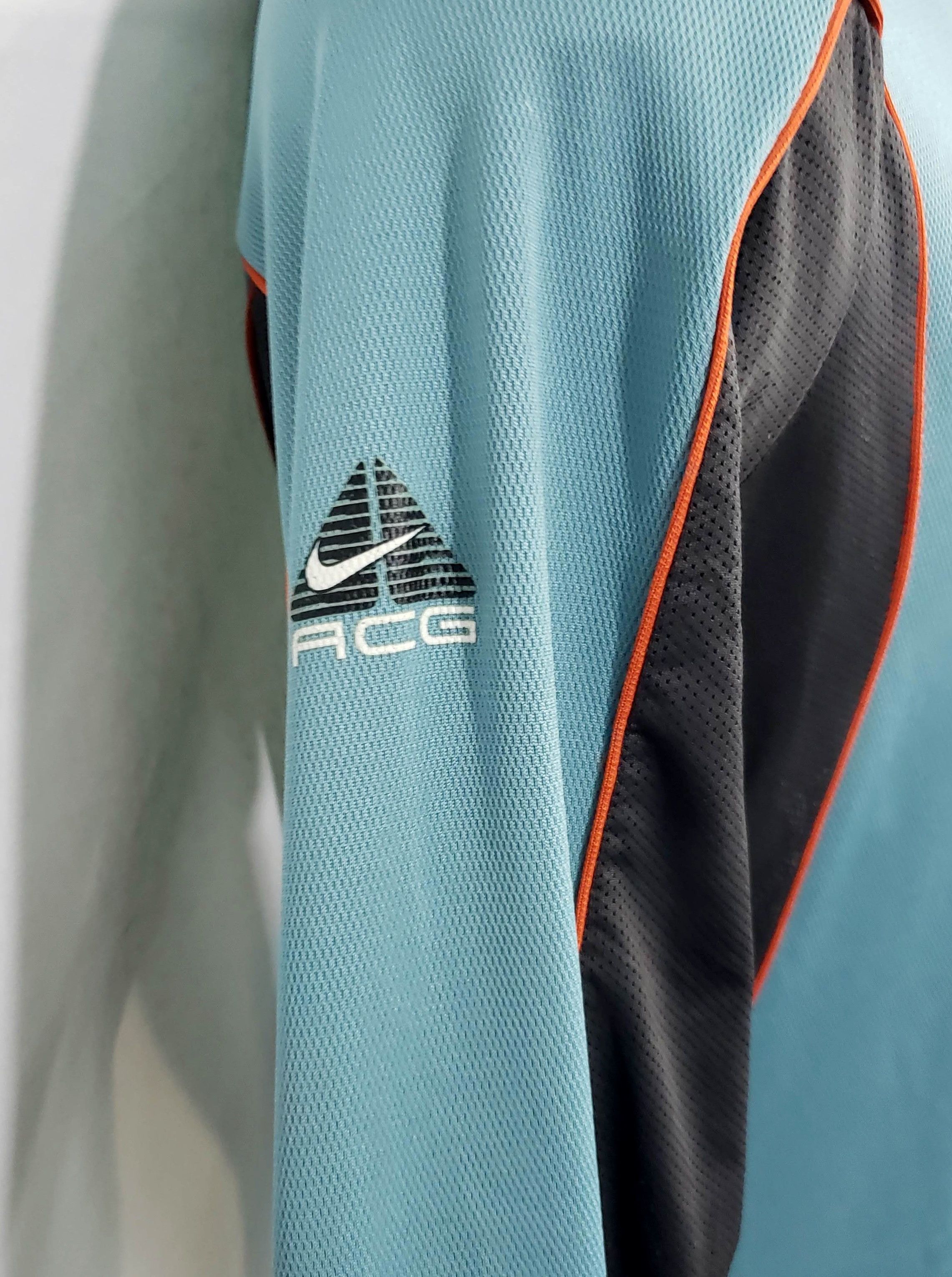 Nike × Nike ACG Vtg 90s Nike ACG USA 3/4 zip long sleeve cycling jersey Size US M / EU 48-50 / 2 - 3 Thumbnail