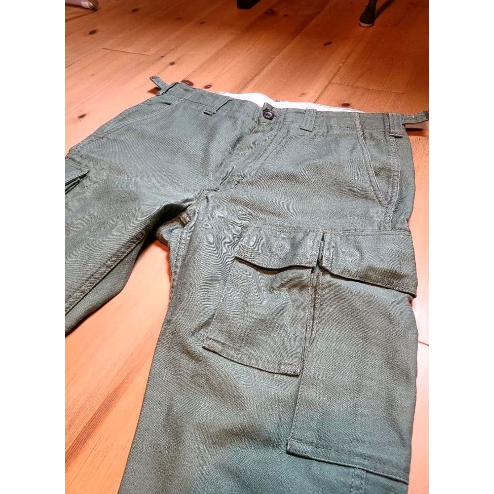 Engineered Garments ENGINEERED GARMENTS Cargo Pants Men Green Size 32 USED Size US 32 / EU 48 - 2 Thumbnail