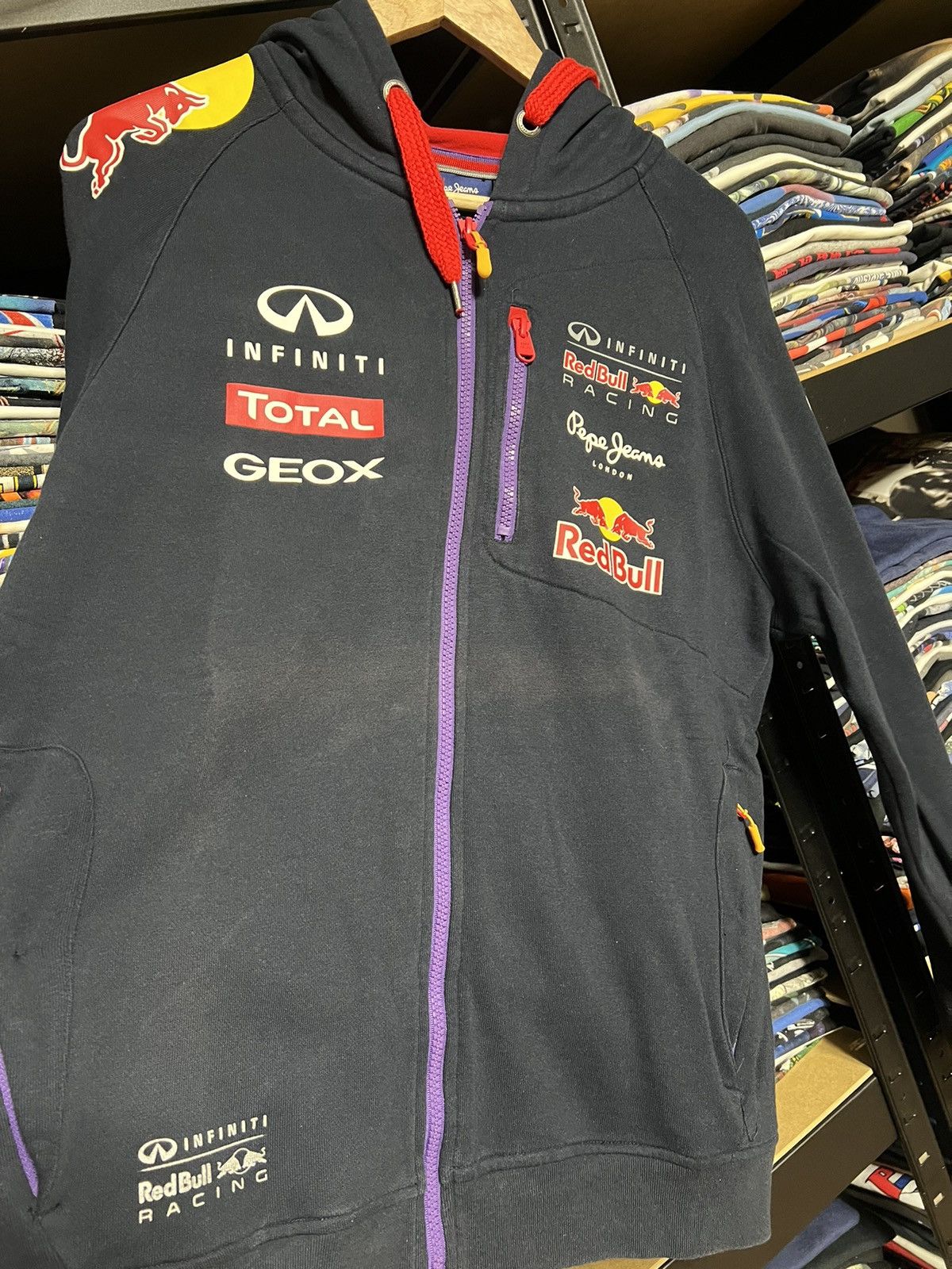 Pepe Jeans Pepe Jeans Red Bull Infiniti Racing Formula 1 hoodie Size US M / EU 48-50 / 2 - 20 Thumbnail