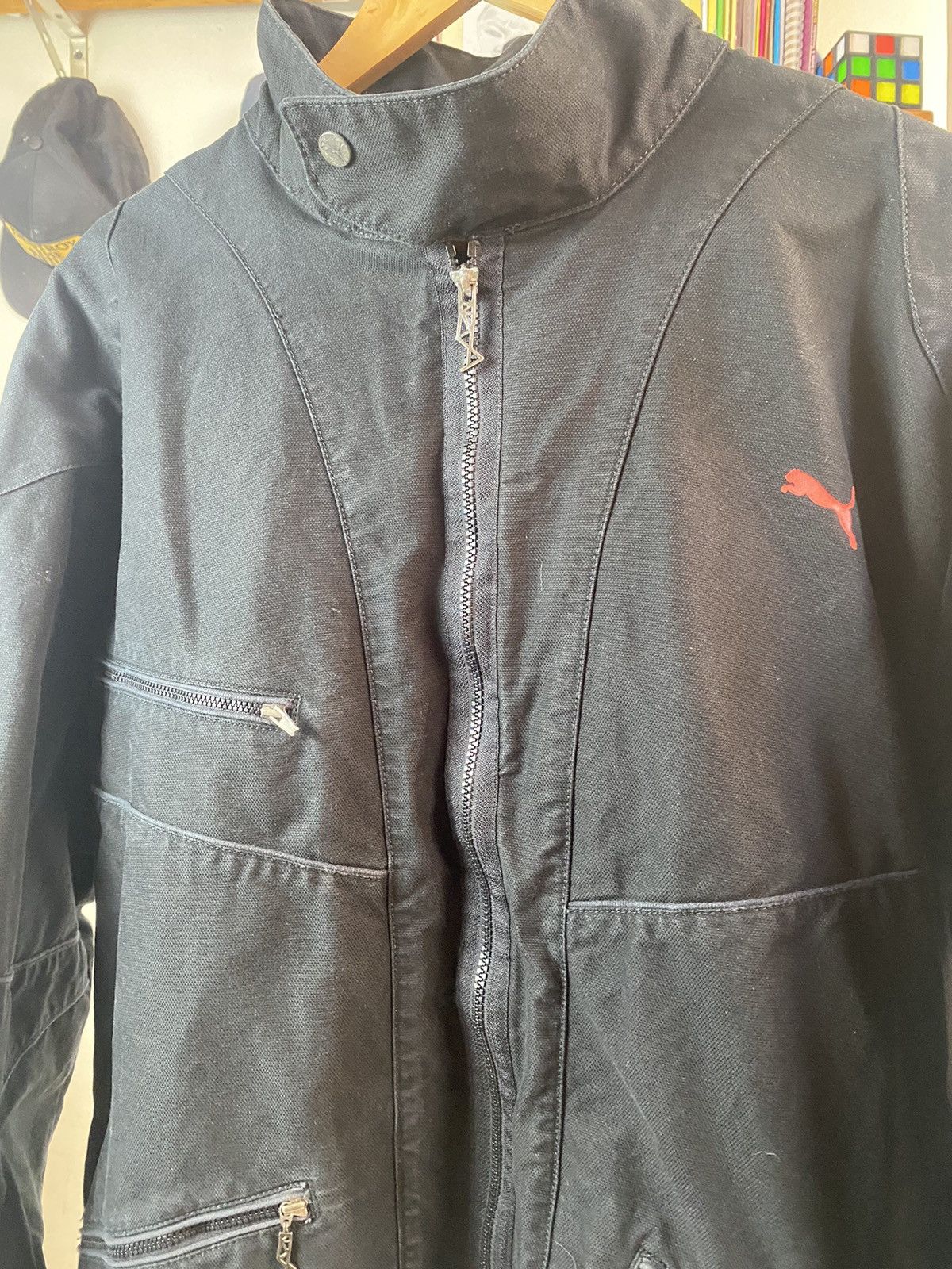 rare puma ducati biker jacket