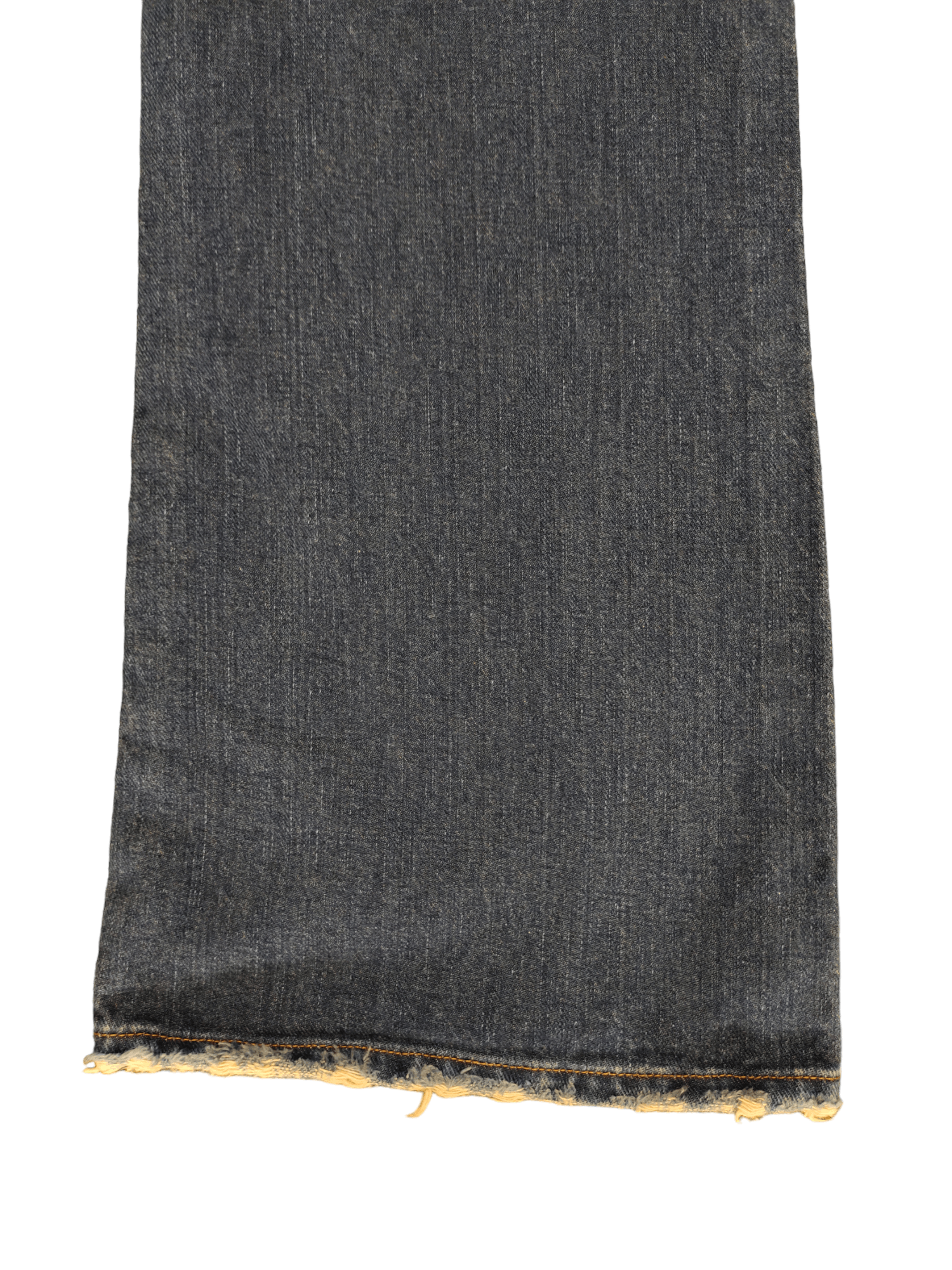 If Six Was Nine Flare Baggy Jeans Jet Division Distress Faded Denim Boot Cut Size US 35 - 15 Thumbnail