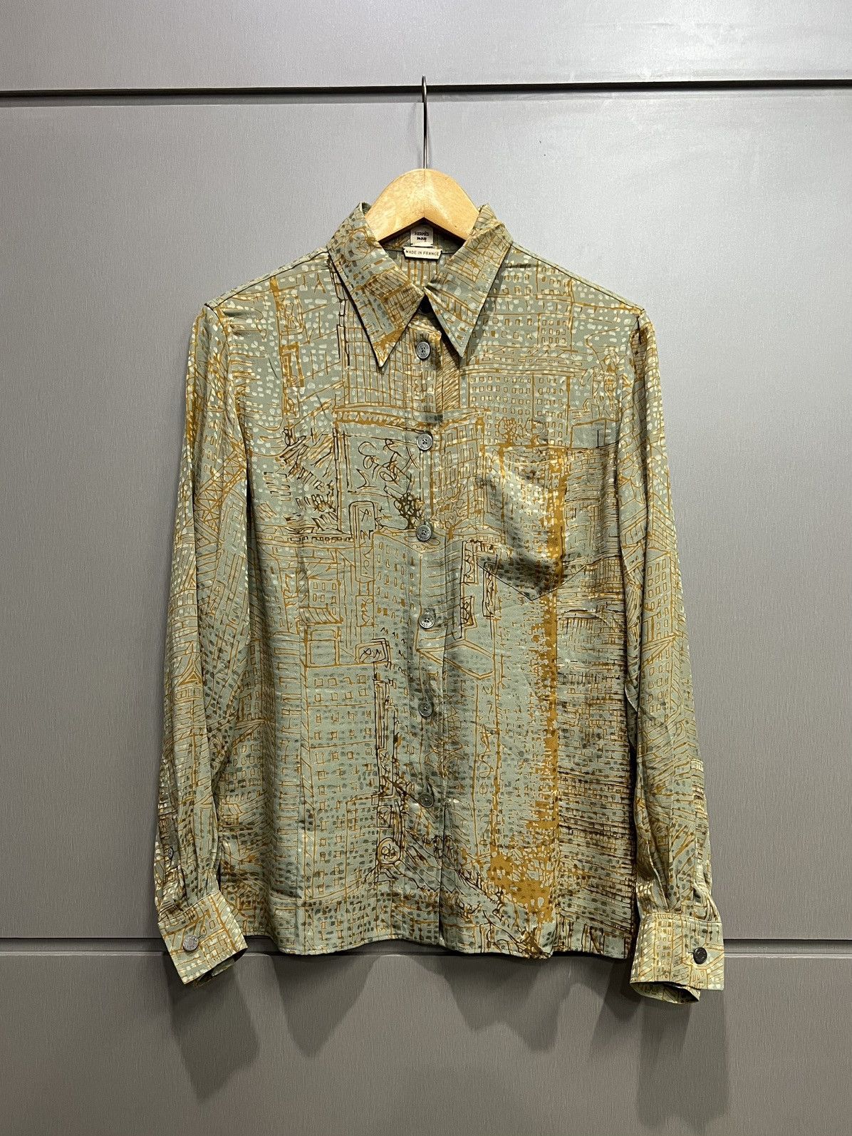 Hermes × Maison Margiela Hermes Martin Margiela Era Linen Shirt