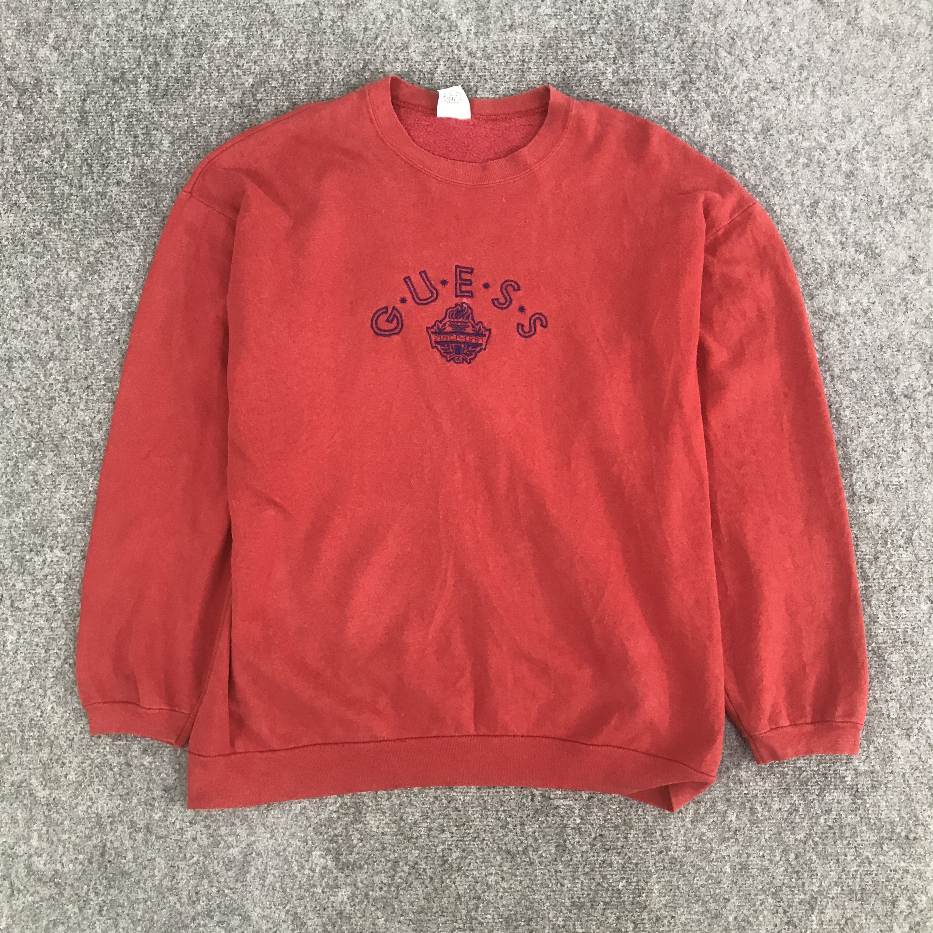 Guess VINTAGE GUESS SWEATSHIRT K127B7 Size US L / EU 52-54 / 3 - 1 Thumbnail