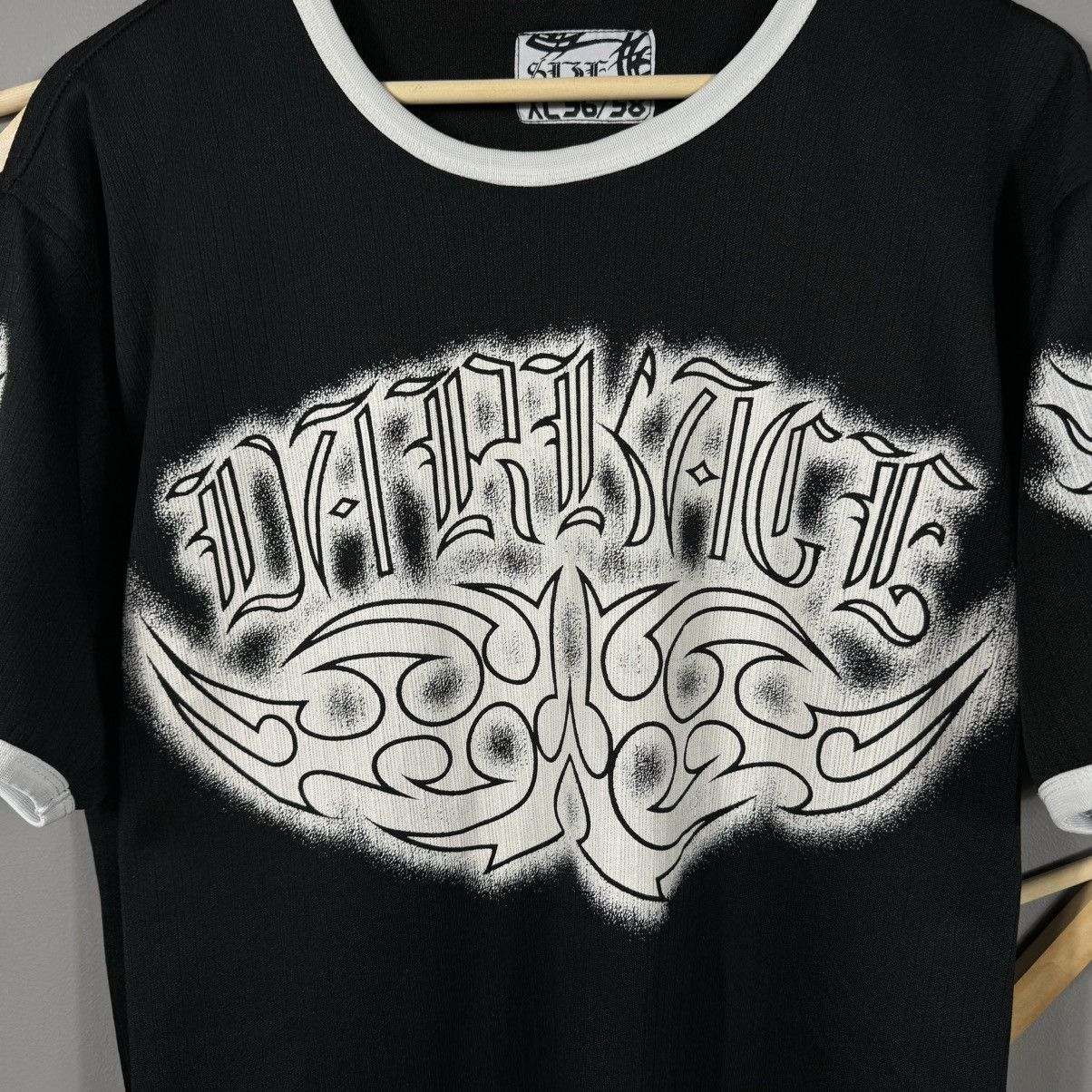 Vintage Dark Age Y2K Tribal T-shirt Size US XL / EU 56 / 4 - 3 Thumbnail