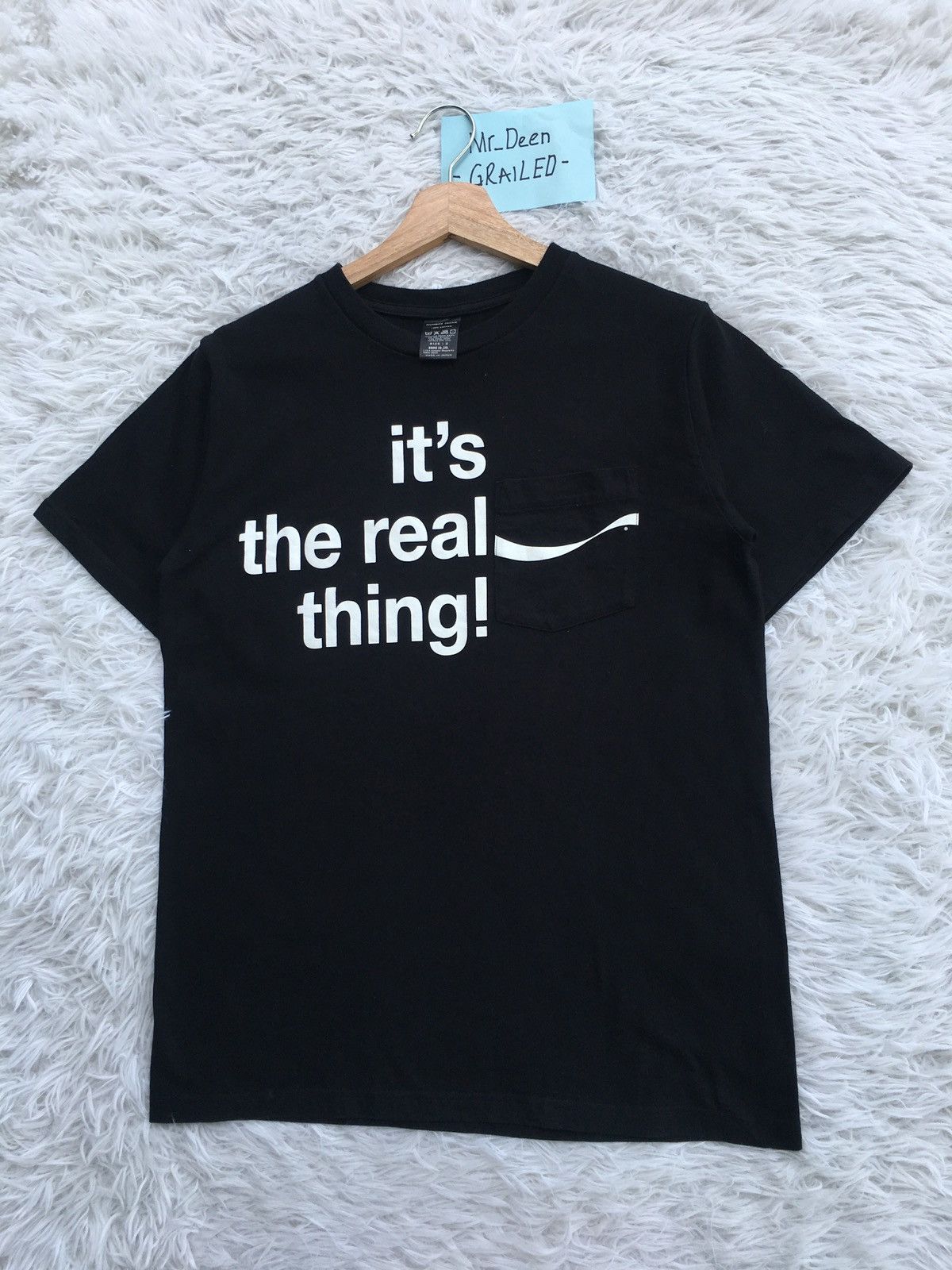 Number (N)ine Rare Number Nine x Coca Cola “Its the real thing” Tshirt Size US M / EU 48-50 / 2 - 3 Thumbnail