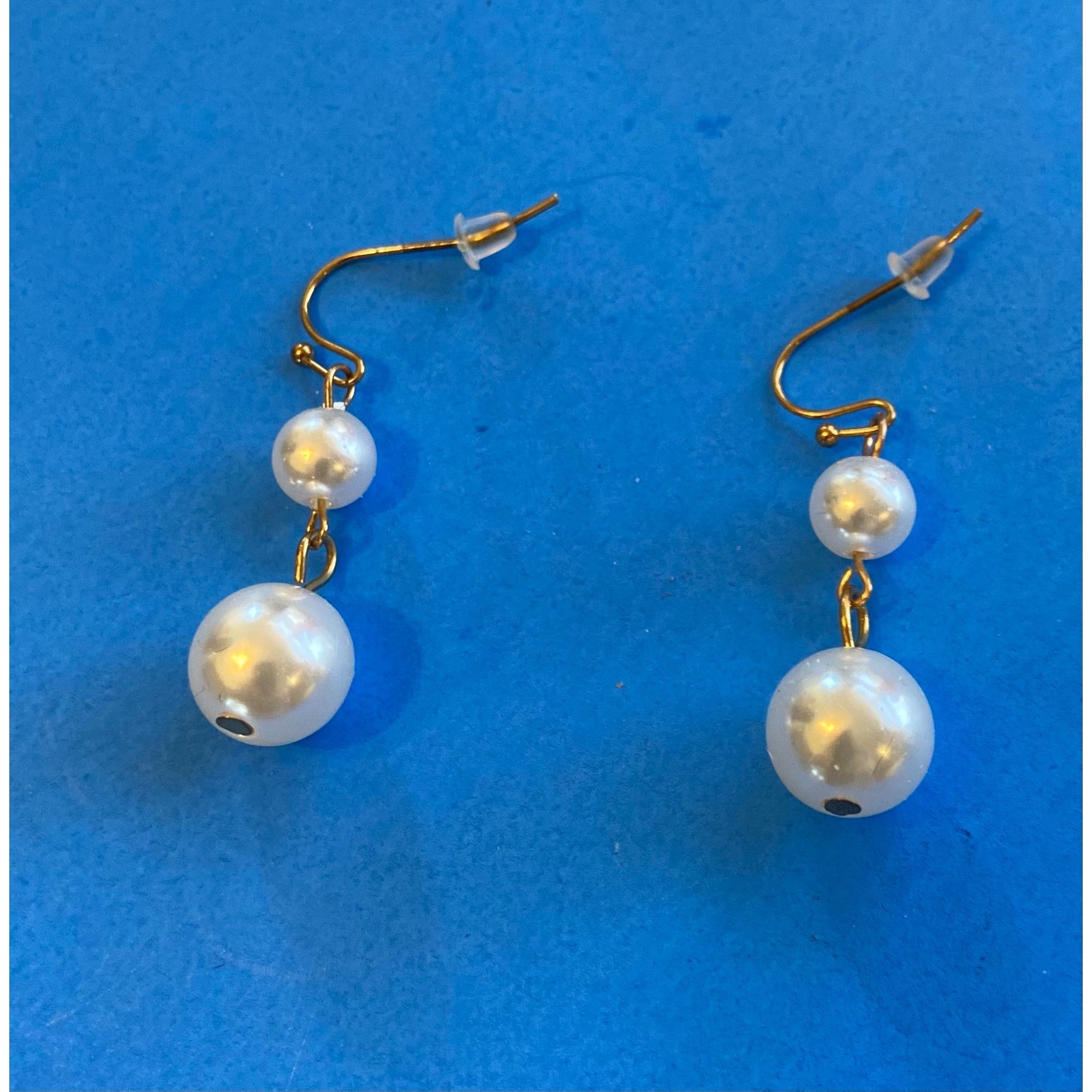 Other Faux Pearl 3pc Set W/Necklace,Bracelet&Earrings Goldtone&Cry Size ONE SIZE - 18 Thumbnail