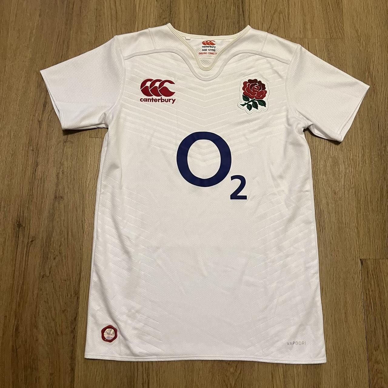 Canterbury of New Zealand England Rugby Union Canterbury 2015/16 home shirt Size US XS / EU 42 / 0 - 1 Thumbnail