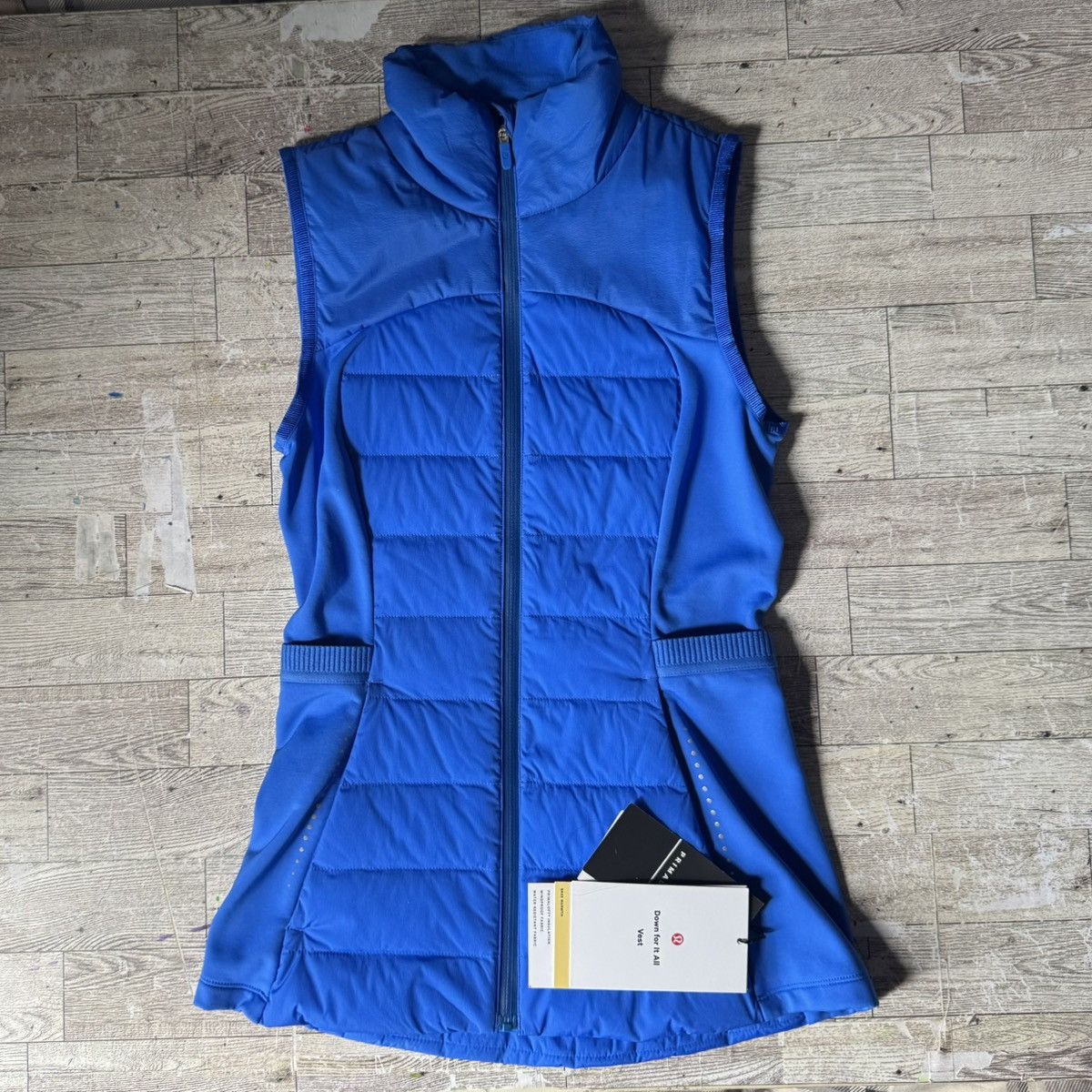 Lululemon LLL Down For It All 700 Fill Vest, Medium Blue Size XXS / US 00 / IT 34 - 2 Thumbnail