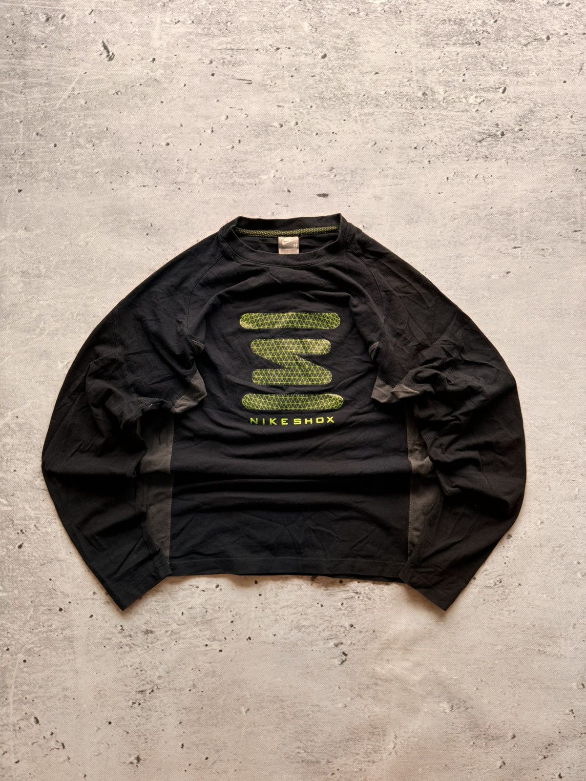 Nike × Vintage NIKE SHOX VINTAGE CENTER LOGO OVERSIZE BOXY SWEATSHIRT Size US M / EU 48-50 / 2 - 1 Thumbnail