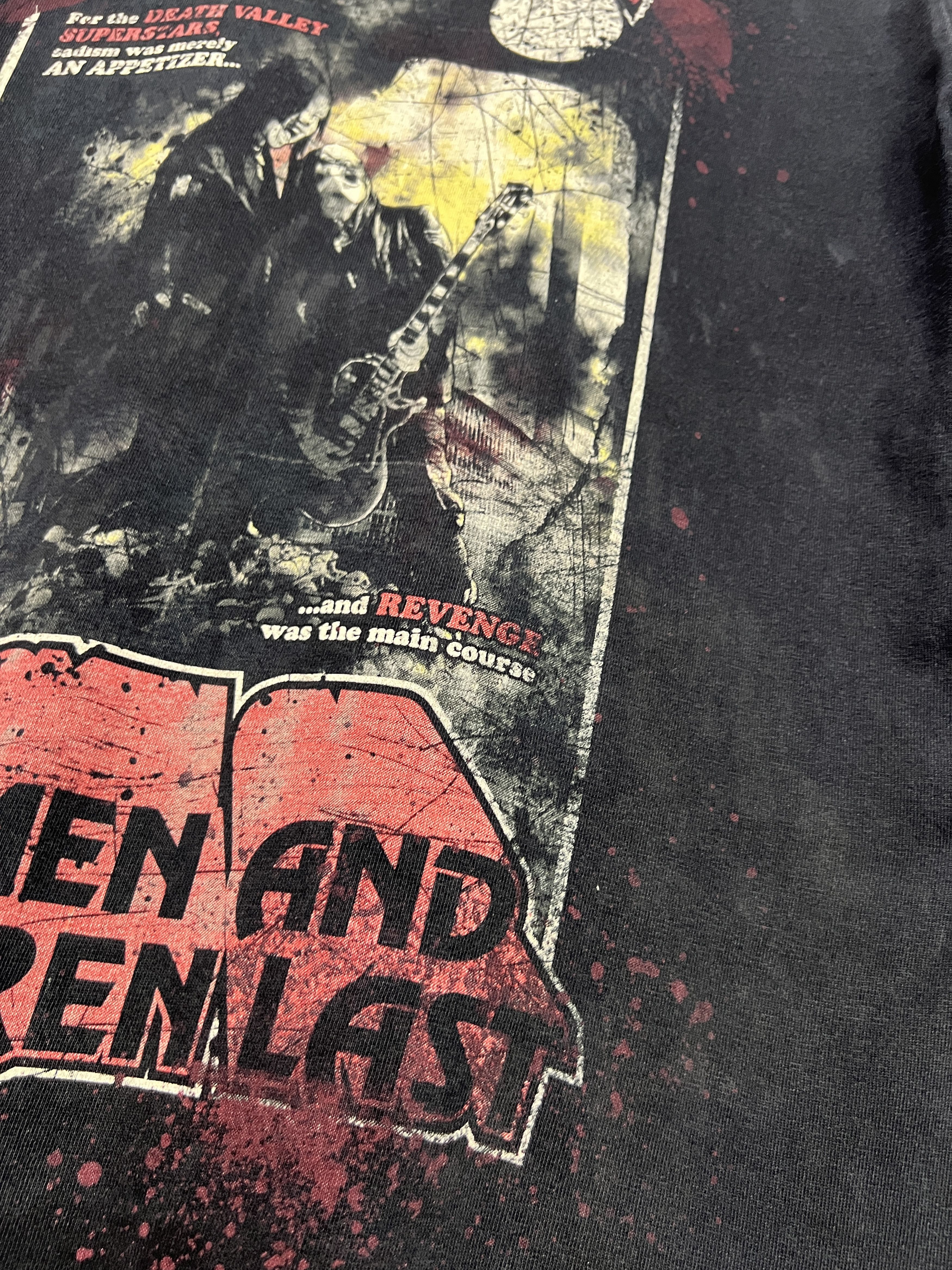 Vintage Vintage Murderdolls Band Shirt Over Print Black Tee Rare Size US M / EU 48-50 / 2 - 4 Thumbnail