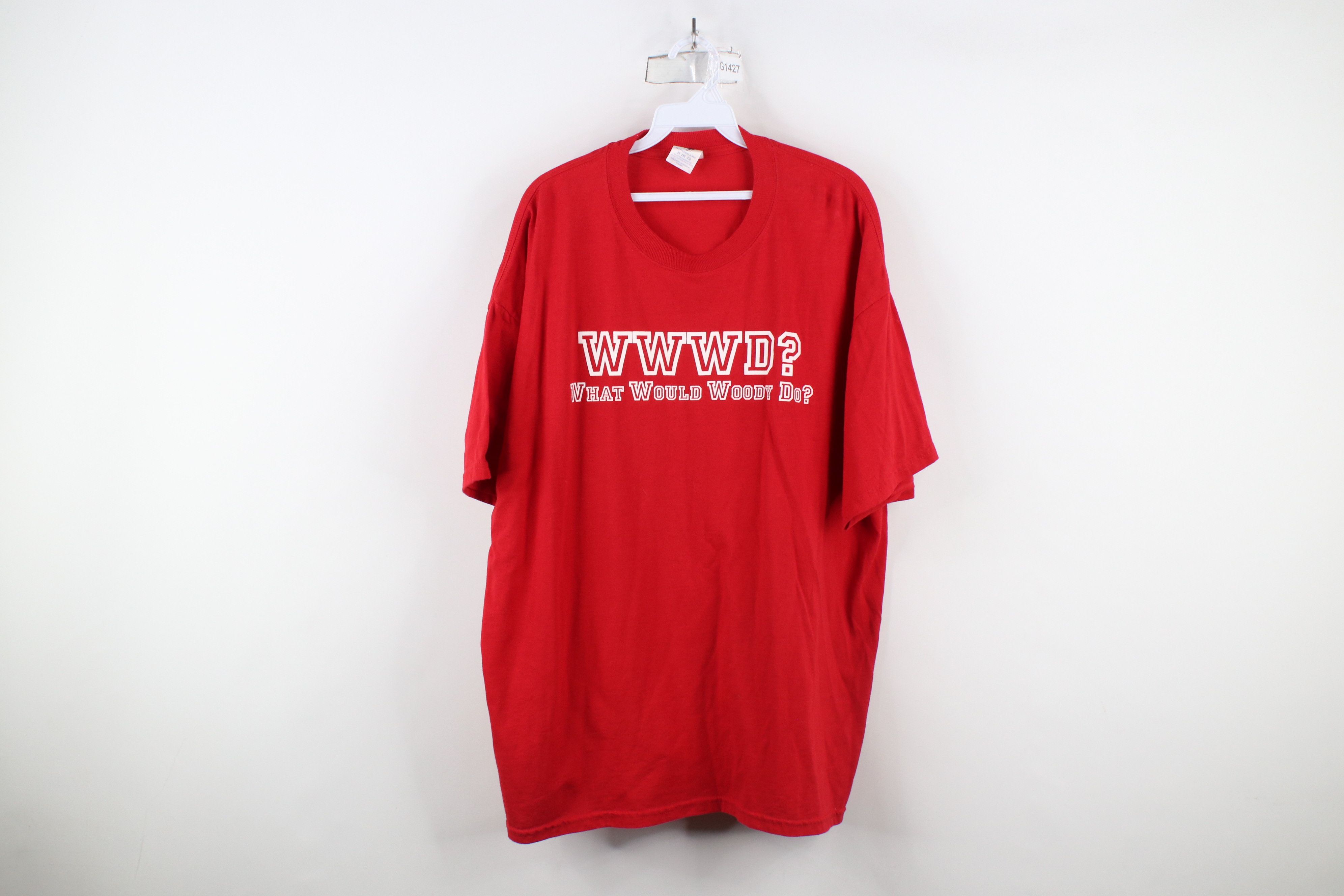 Vintage Vintage Woody Do Ohio State University Football T-Shirt Size US XXL / EU 58 / 5 - 1 Thumbnail