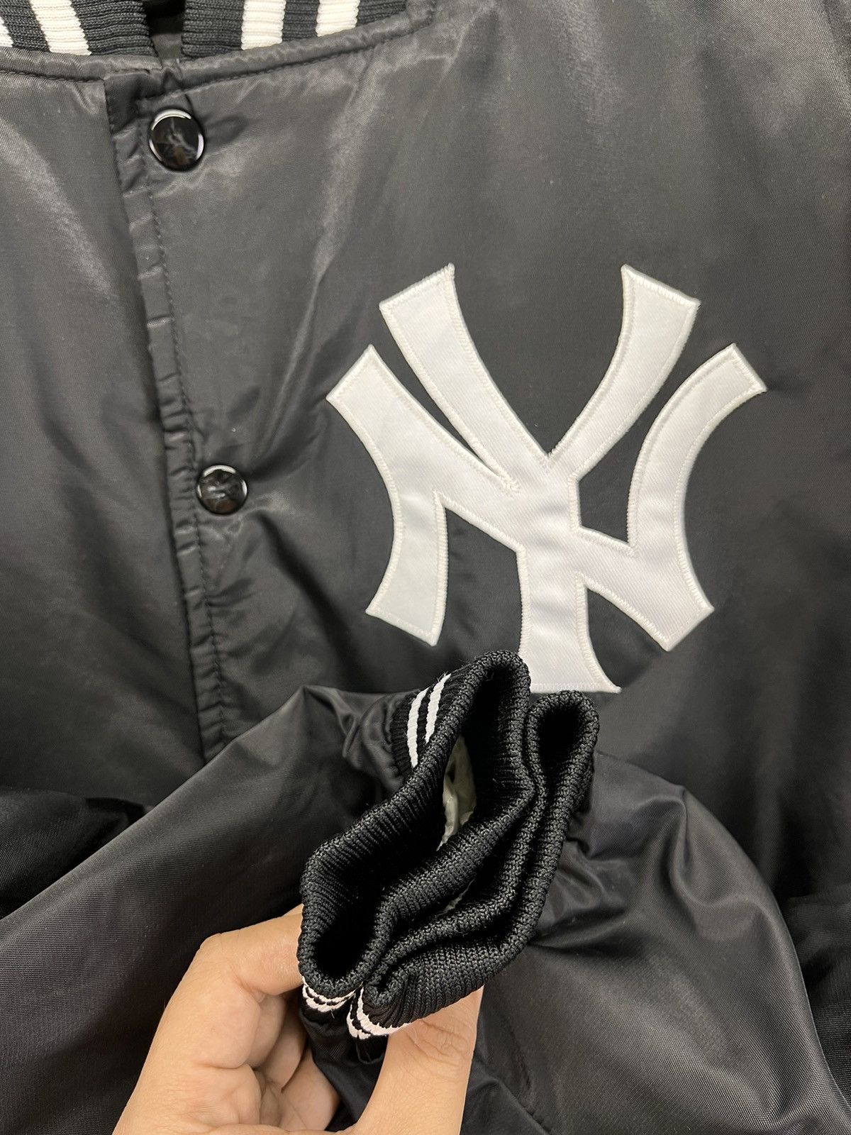 Majestic Vintage New York Yankees MLB Button Up Varsity Jacket Size US S / EU 44-46 / 1 - 11 Thumbnail