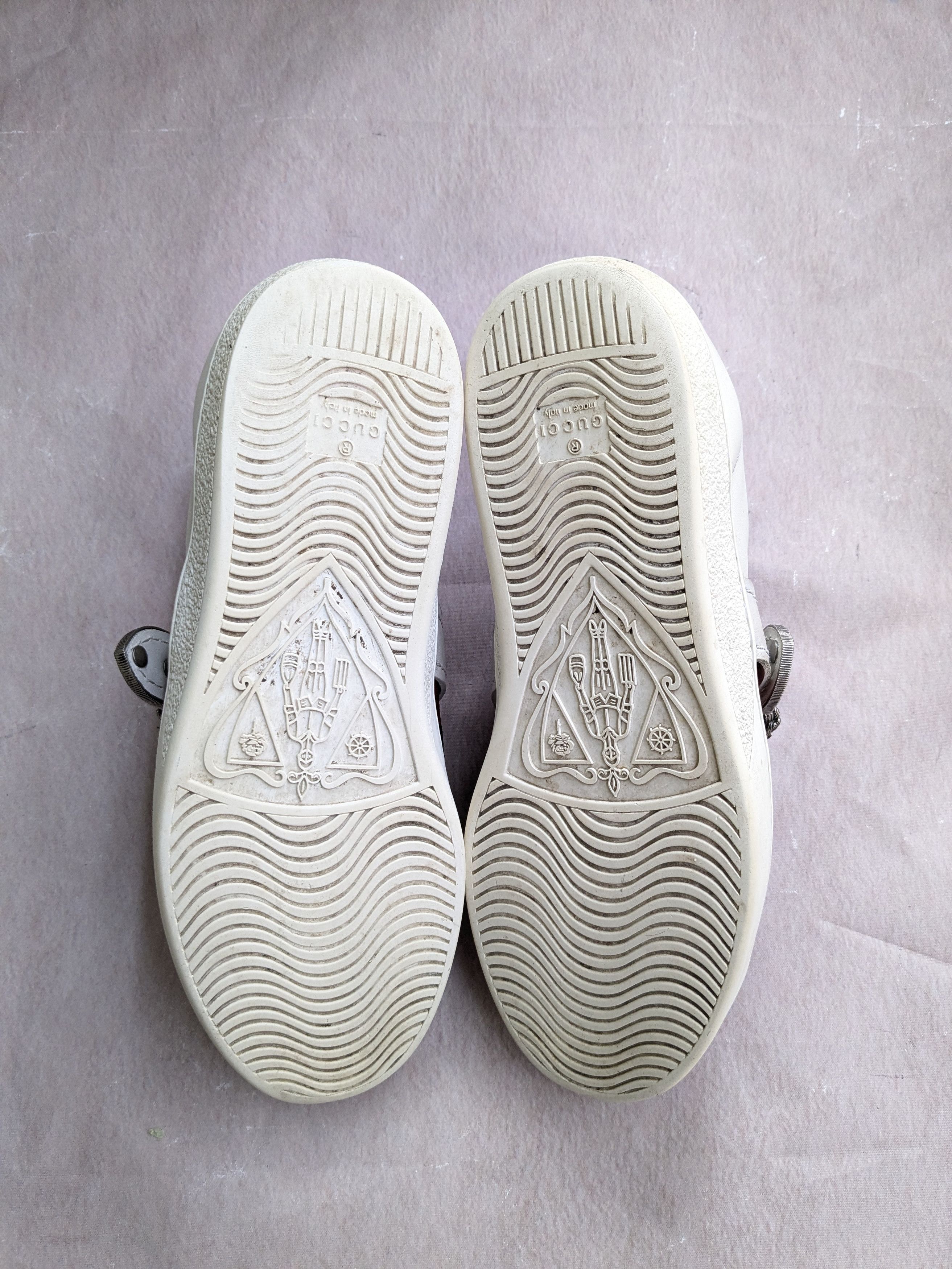 Gucci Gucci Ace Sneakers White Leather High Tops 8.5 Dionysus Size US 8.5 / EU 41-42 - 16 Thumbnail