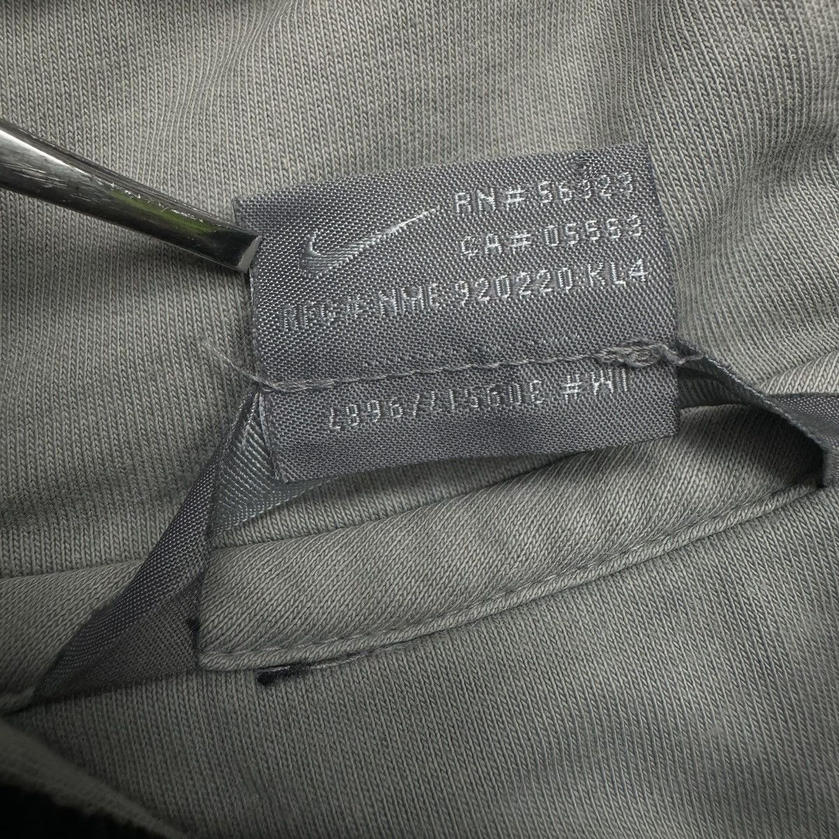 Nike Nike Y2K Drill Big Swoosh Center Logo Hooded Sweatshirt XXXL Size US XXL / EU 58 / 5 - 17 Thumbnail