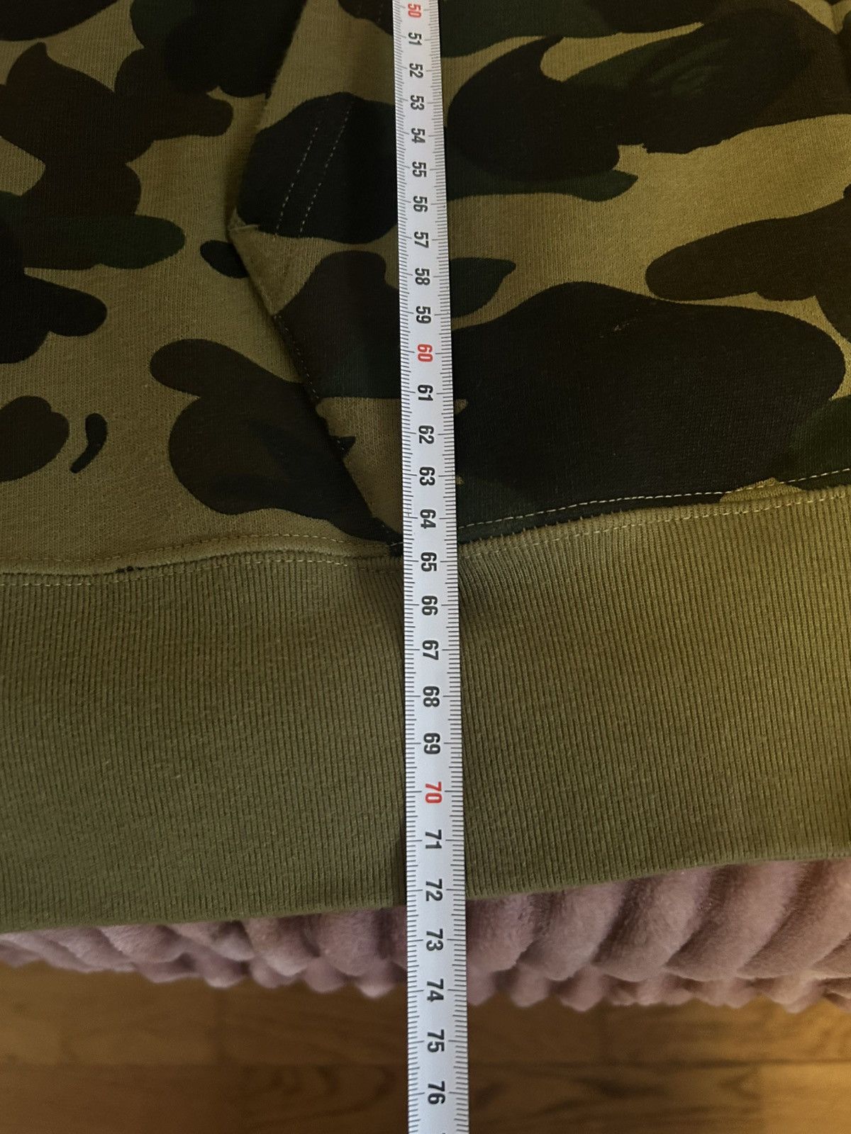 Supreme The North Face Bleached Denim Print Nuptse Jacket L