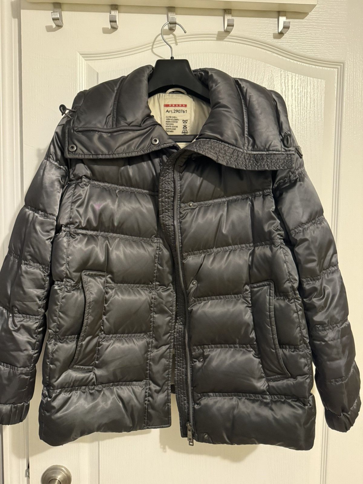 Prada Prada Goose Down Jacket Size S / US 4 / IT 40 - 1 Thumbnail