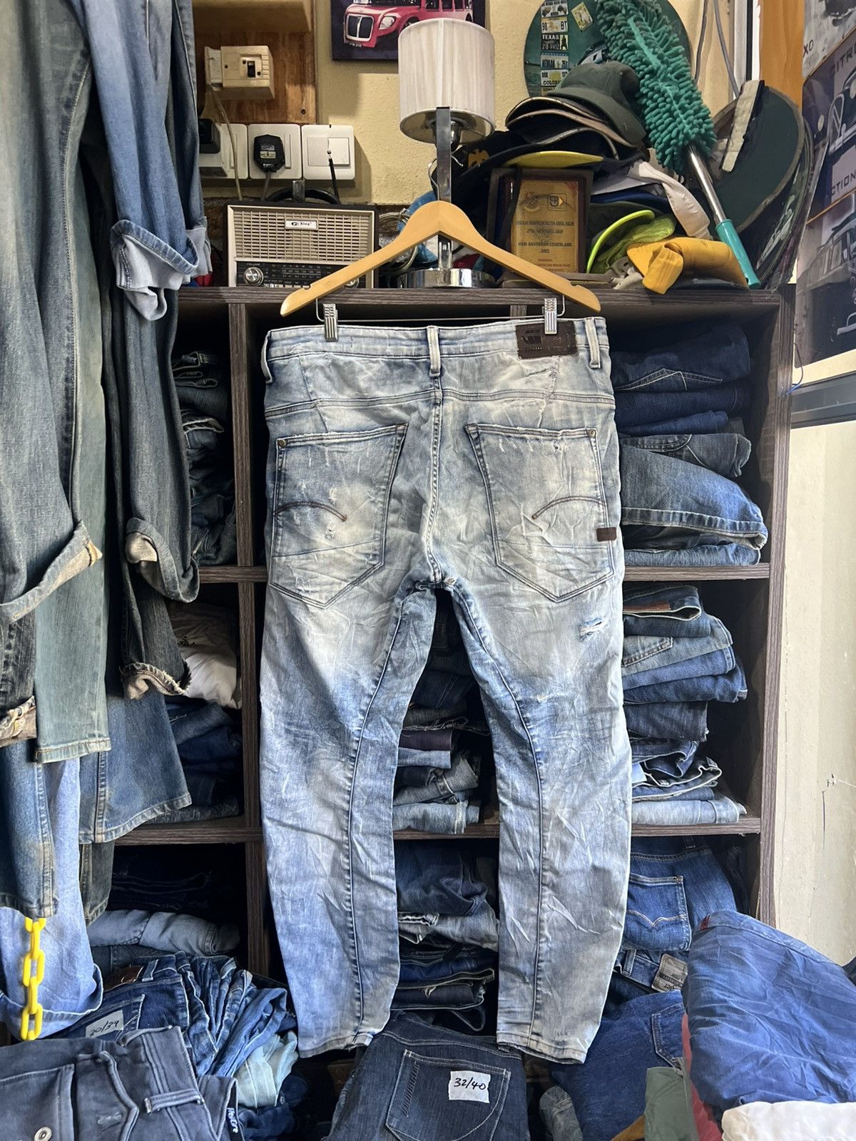G-Star 🔥G-Star Raw Distressed Denim Size US 38 / EU 54 - 2 Thumbnail