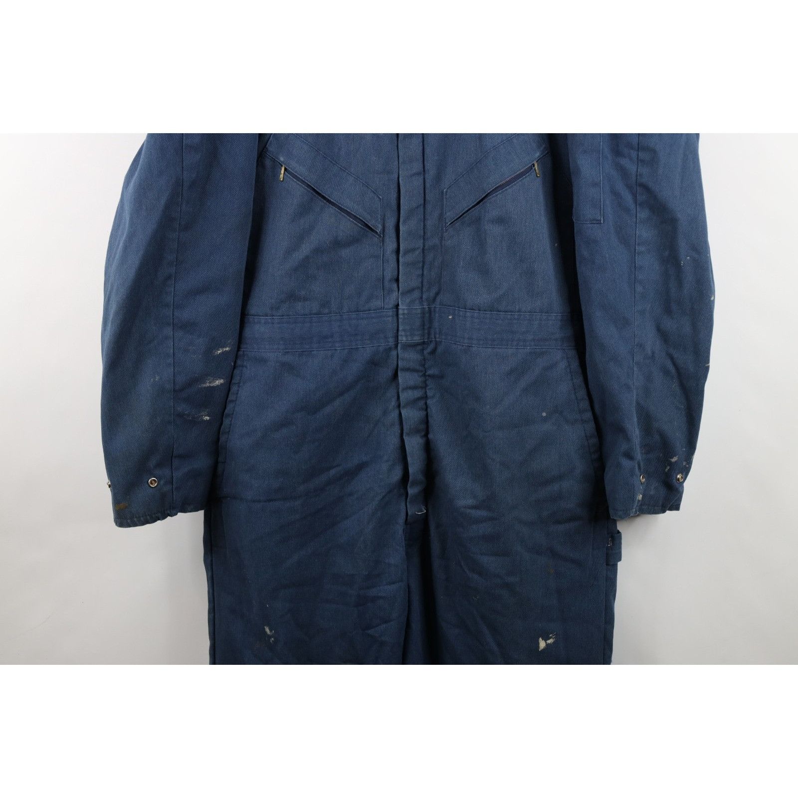 Walls Vintage 80s 90s Walls Quilted Coveralls Bibs 3XL Size US XXL / EU 58 / 5 - 3 Thumbnail