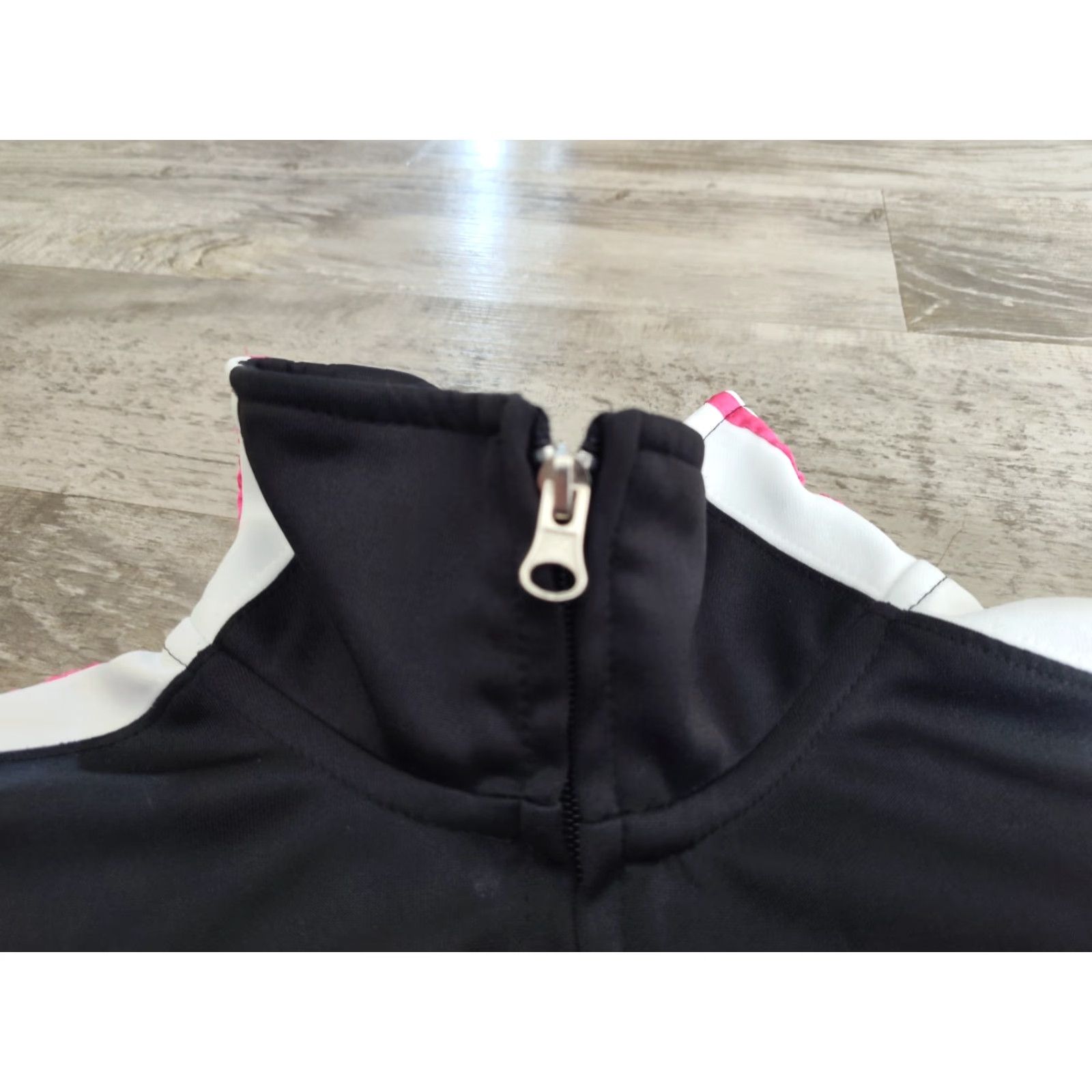Von Dutch VINTAGE Von Dutch Track Jacket Black Pink White Size Large Full Zip Womens Size L / US 10 / IT 46 - 6 Thumbnail