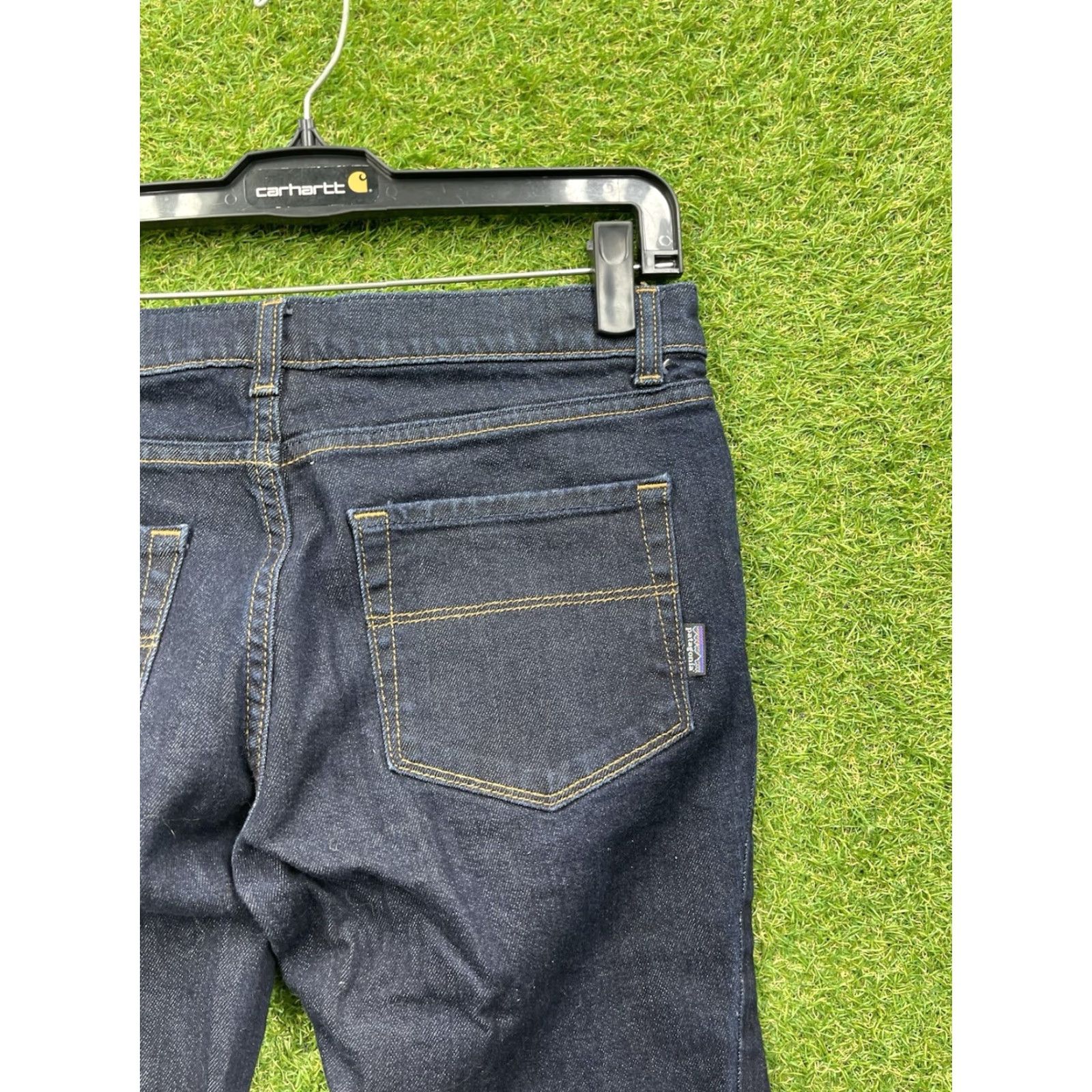 Patagonia Patagonia Jeans Womens 30 Low-Rise Bootcut Denim Dark Wash 56920 Bootscut? Size 30" / US 8 / IT 44 - 4 Thumbnail
