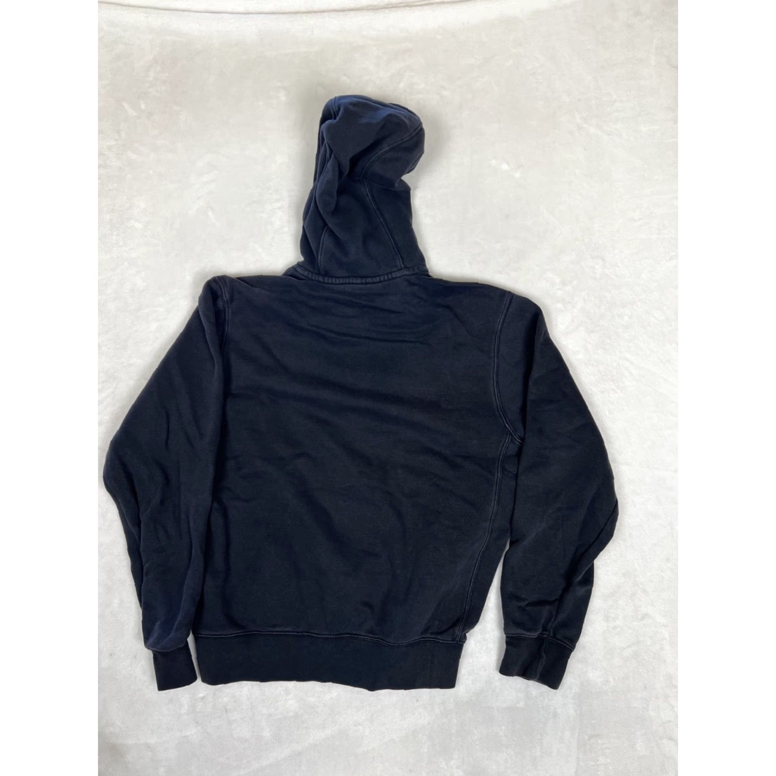 Nike VINTAGE Nike Hoodie Sweatshirt Black Pullover Size S L Embroidered Swoosh Fade 90s Mens Sportswear Hoodie Size US L / EU 52-54 / 3 - 6 Thumbnail