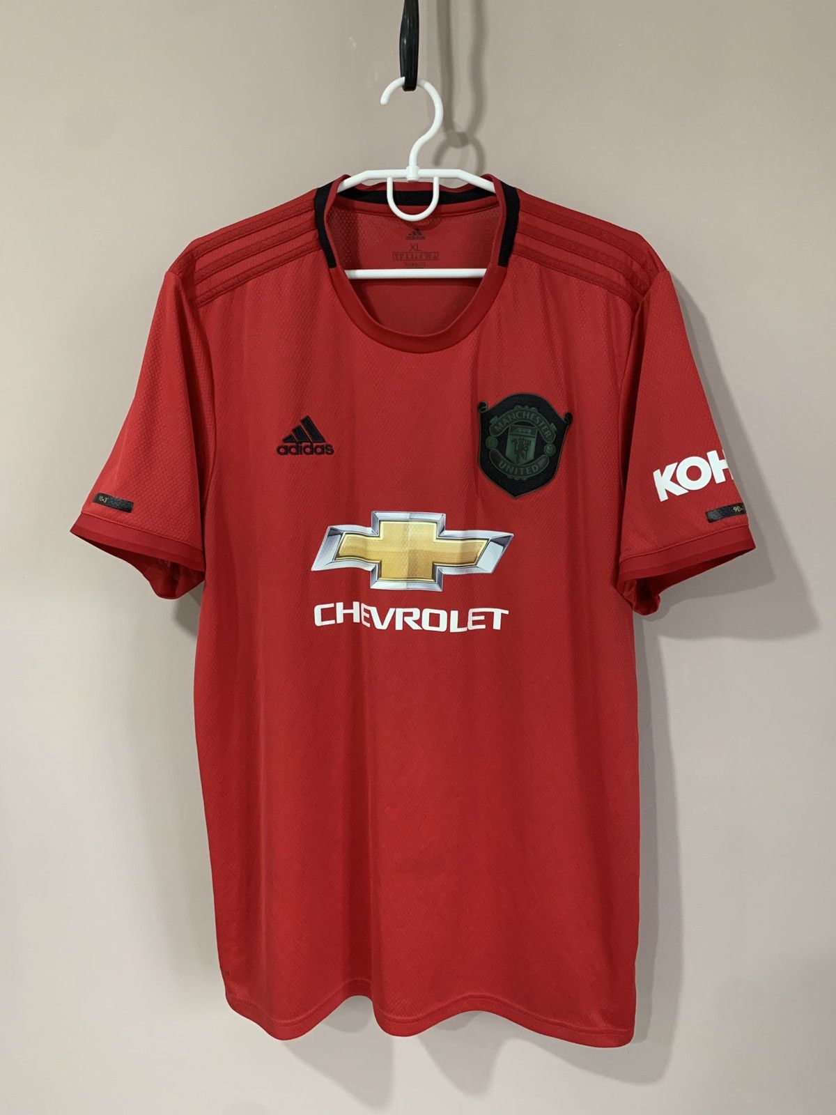 Adidas Manchester United 2019 Football Shirt Adidas Soccer Jersey L Size US XL / EU 56 / 4 - 1 Thumbnail
