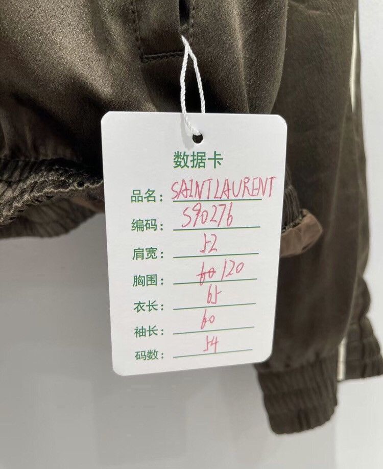 Saint Laurent Paris × Yves Saint Laurent SAINT LAURENT acetic acid sports coat 2408-Nextarrow Size US L / EU 52-54 / 3 - 7 Thumbnail