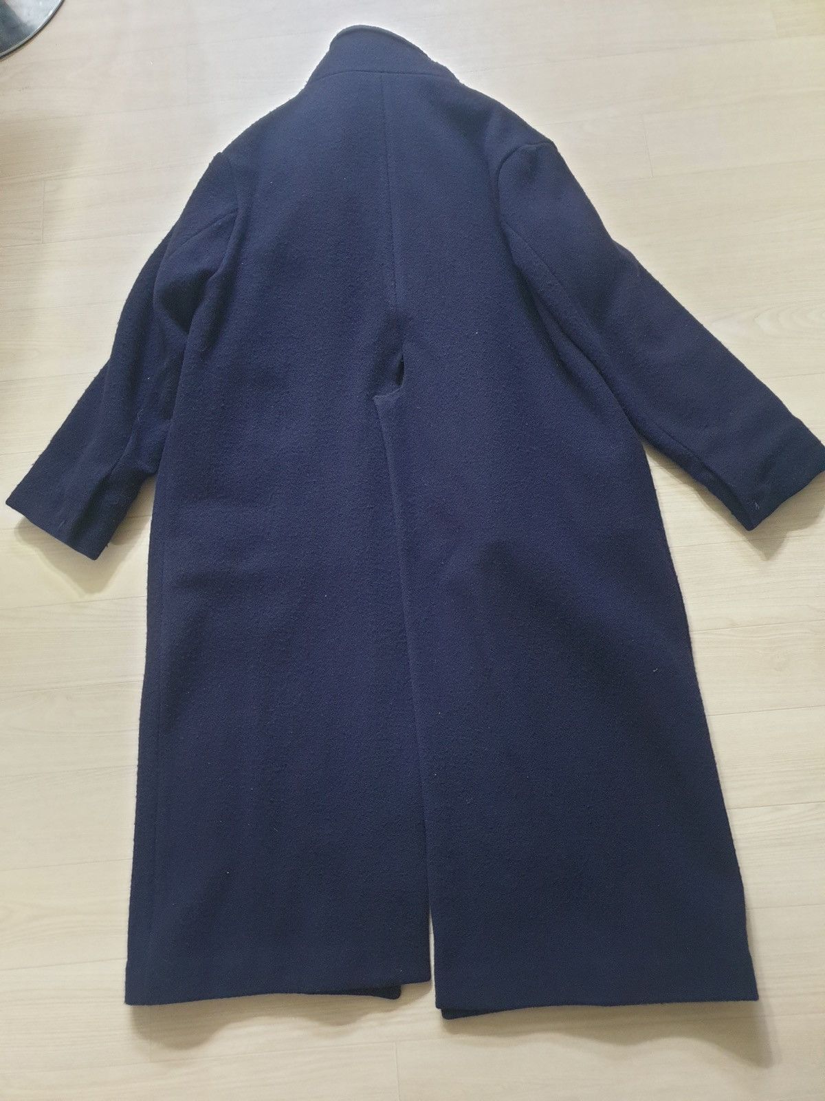 Vetements M Vetements oversized TIE leather trim VAGABOND wool coat Size US M / EU 48-50 / 2 - 4 Thumbnail