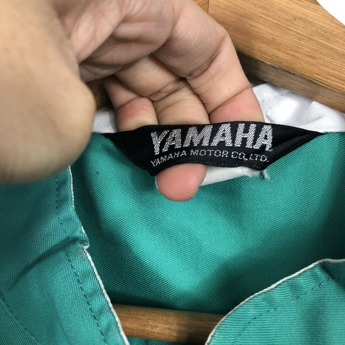 Japanese Brand 📌Vintage Coverall Worker Racing Yamaha Big Logo Spell Out Size US 36 / EU 52 - 18 Thumbnail