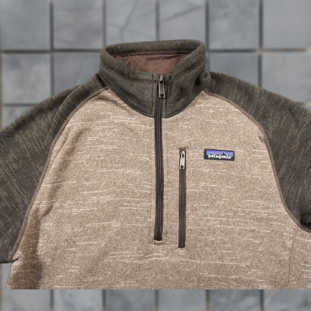 Patagonia Patagonia Sweater Mens Small Beige Better Sweater 1/4 Zip Pullover Fleece Adult Size US S / EU 44-46 / 1 - 1 Thumbnail