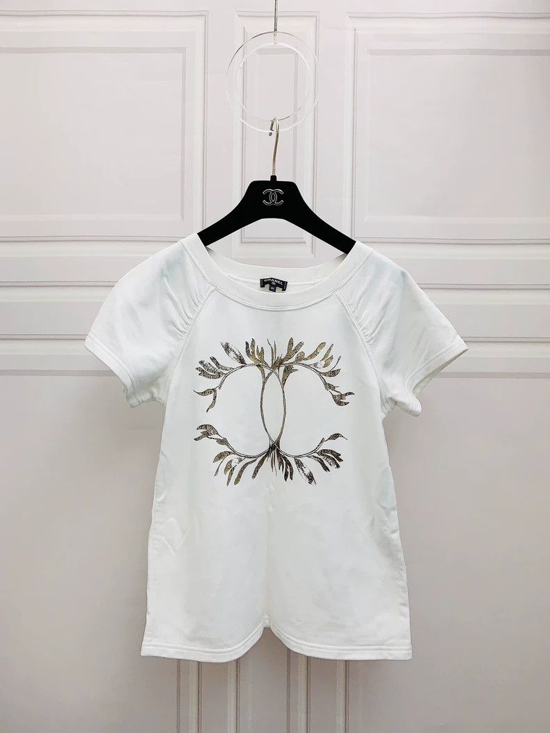 Chanel Chanel Greek series T-shirts Size XS / US 0-2 / IT 36-38 - 1 Thumbnail