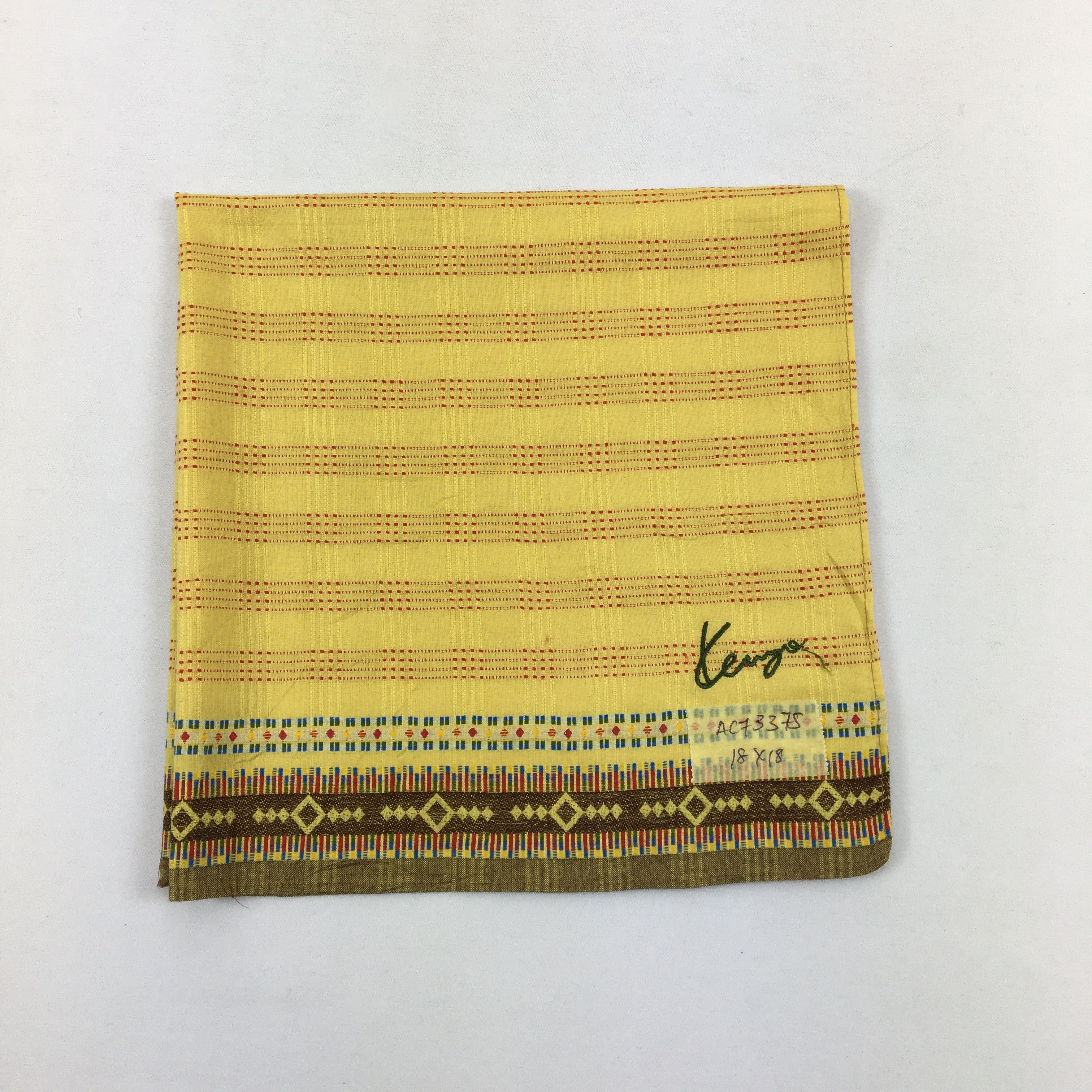 Kenzo Vintage Kenzo Handkerchief Neckerchief Bandana Size ONE SIZE - 4 Thumbnail