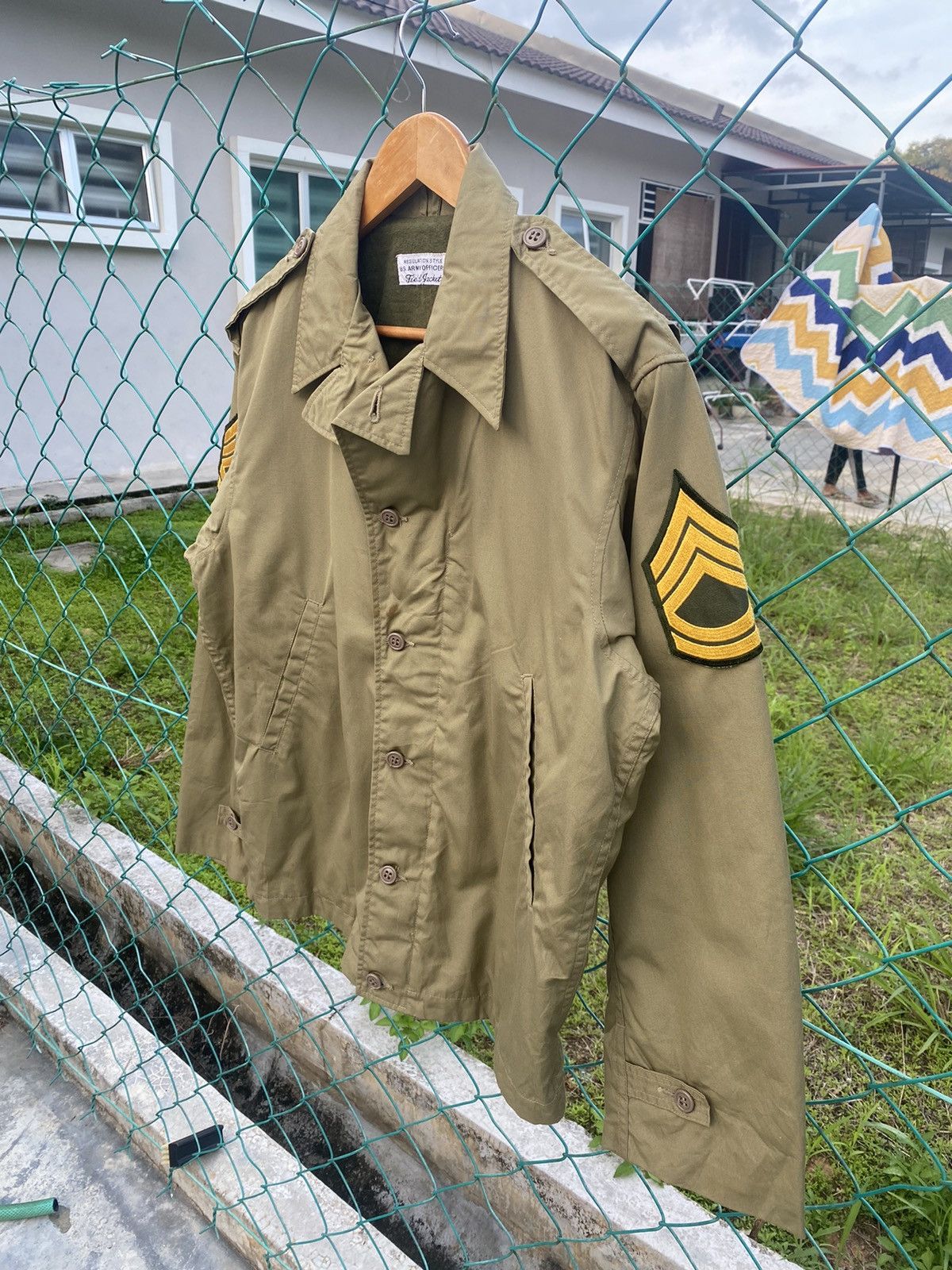 Vintage Vintage U.S Army Officers Field Jacket Size US M / EU 48-50 / 2 - 4 Thumbnail