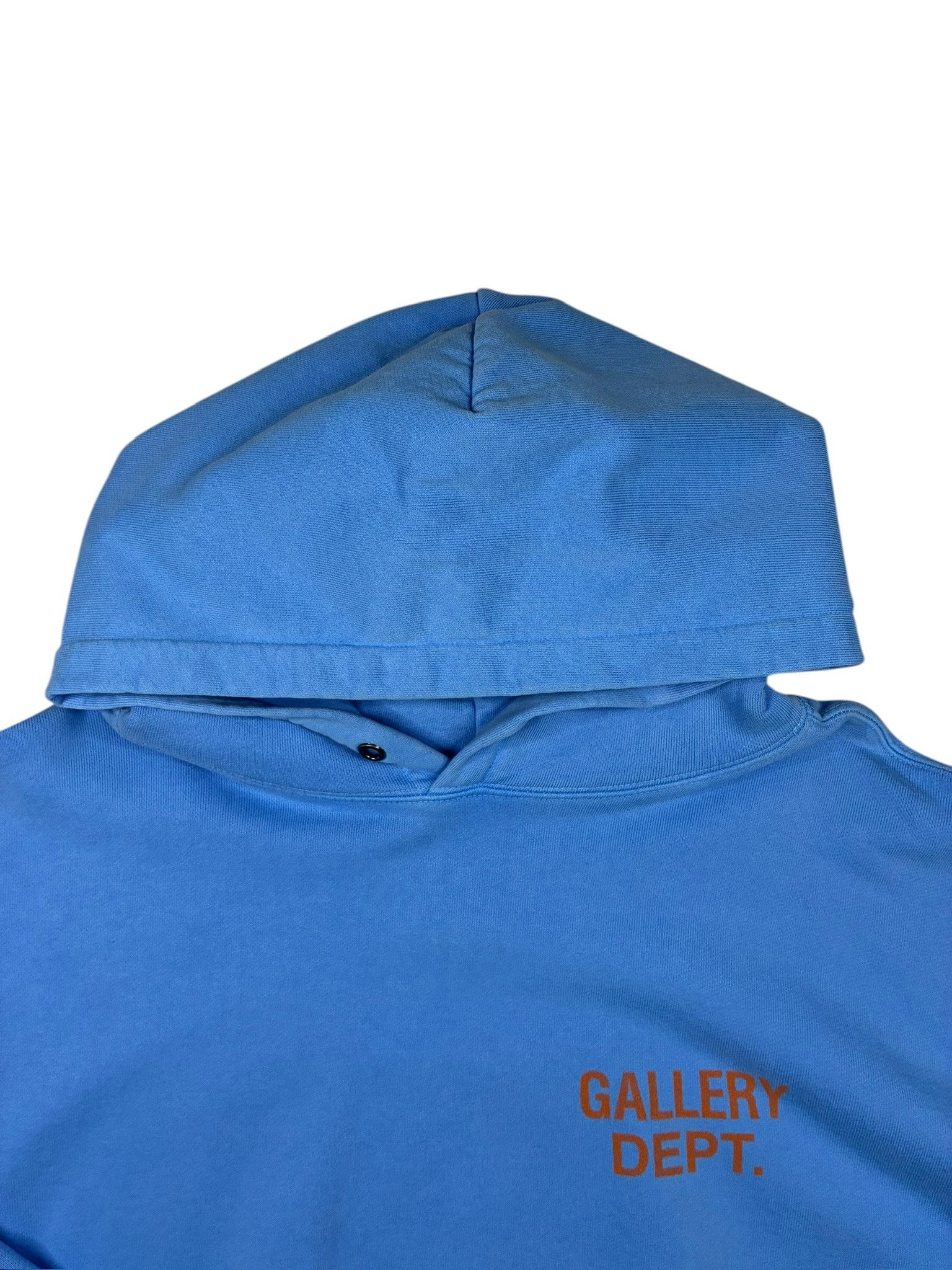 Gallery Dept. Gallery Dept 90’s GD Hoodie Baby Blue Size US L / EU 52-54 / 3 - 2 Thumbnail