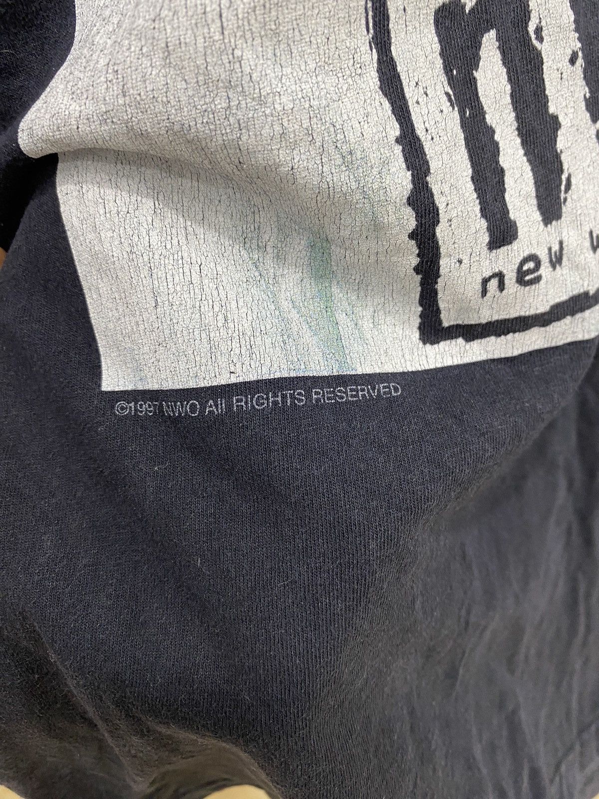 Vintage Vintage 1997 Dennis Rodman NWO tee Size US XL / EU 56 / 4 - 2 Thumbnail