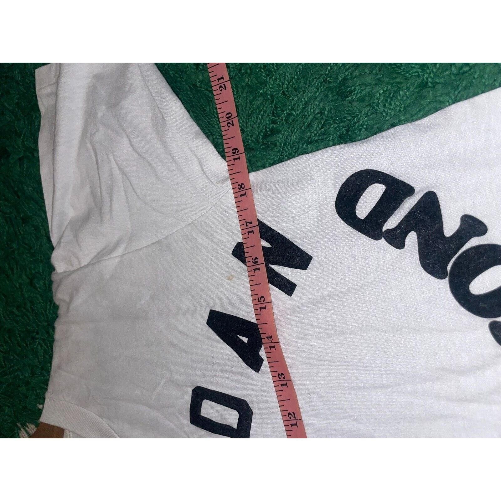 Jerzees Vintage Misprint Sheridan White Local Sport Team Shirt Size US M / EU 48-50 / 2 - 9 Thumbnail