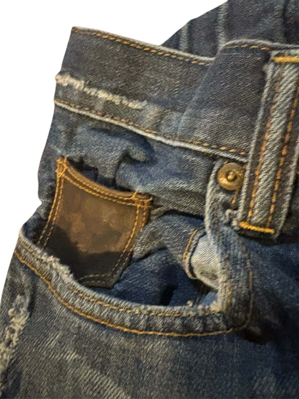 Prps PRPS Denim Jeans - Distressed Blue Masterpiece Size US 34 / EU 50 - 3 Thumbnail