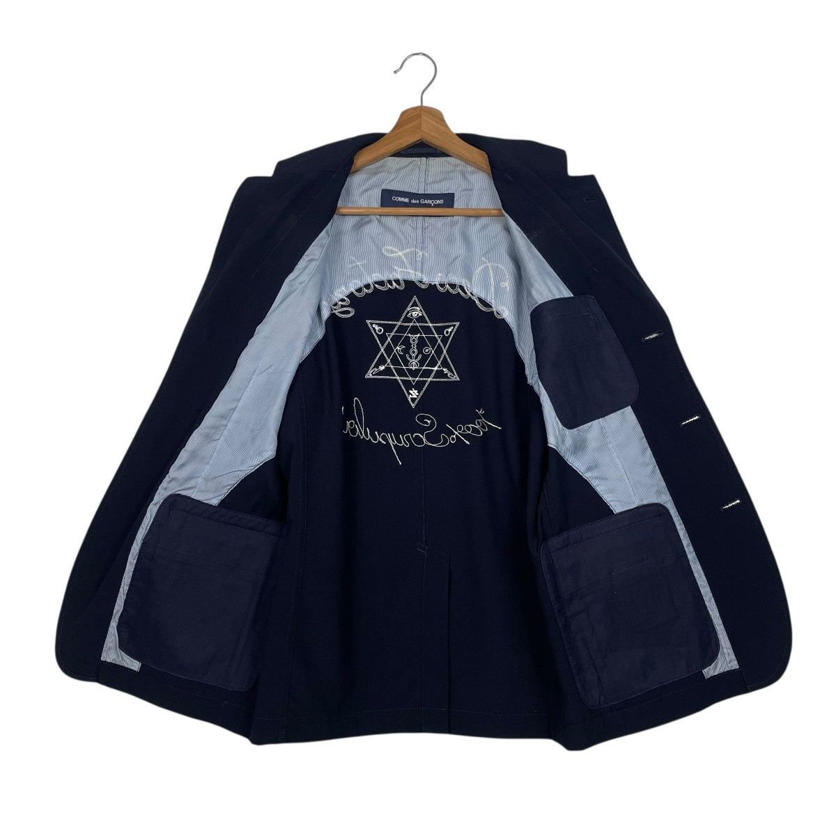Comme des Garcons Homme Comme Des Garcons Homme Deco Factory Jacket Size US S / EU 44-46 / 1 - 11 Thumbnail