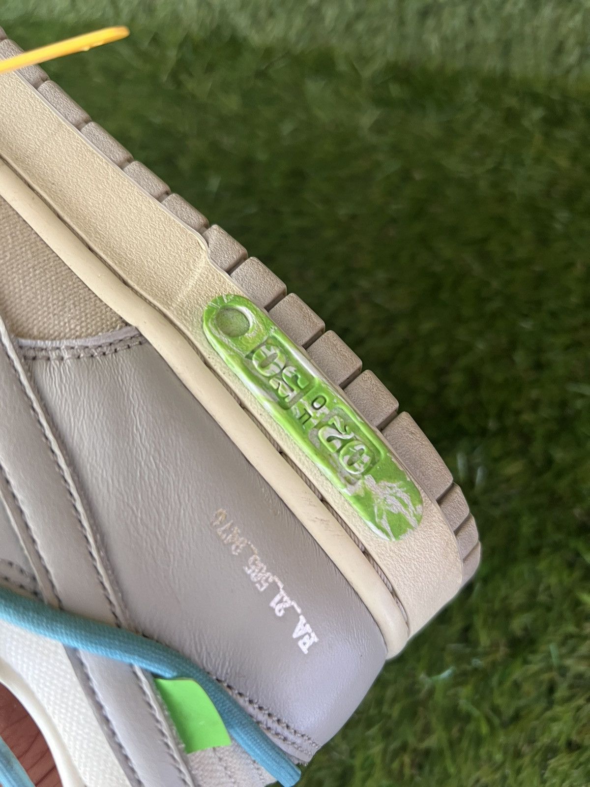 Nike × Off-White Nike Dunk Low Off-White Lot 2 Size US 12 / EU 45 - 8 Thumbnail